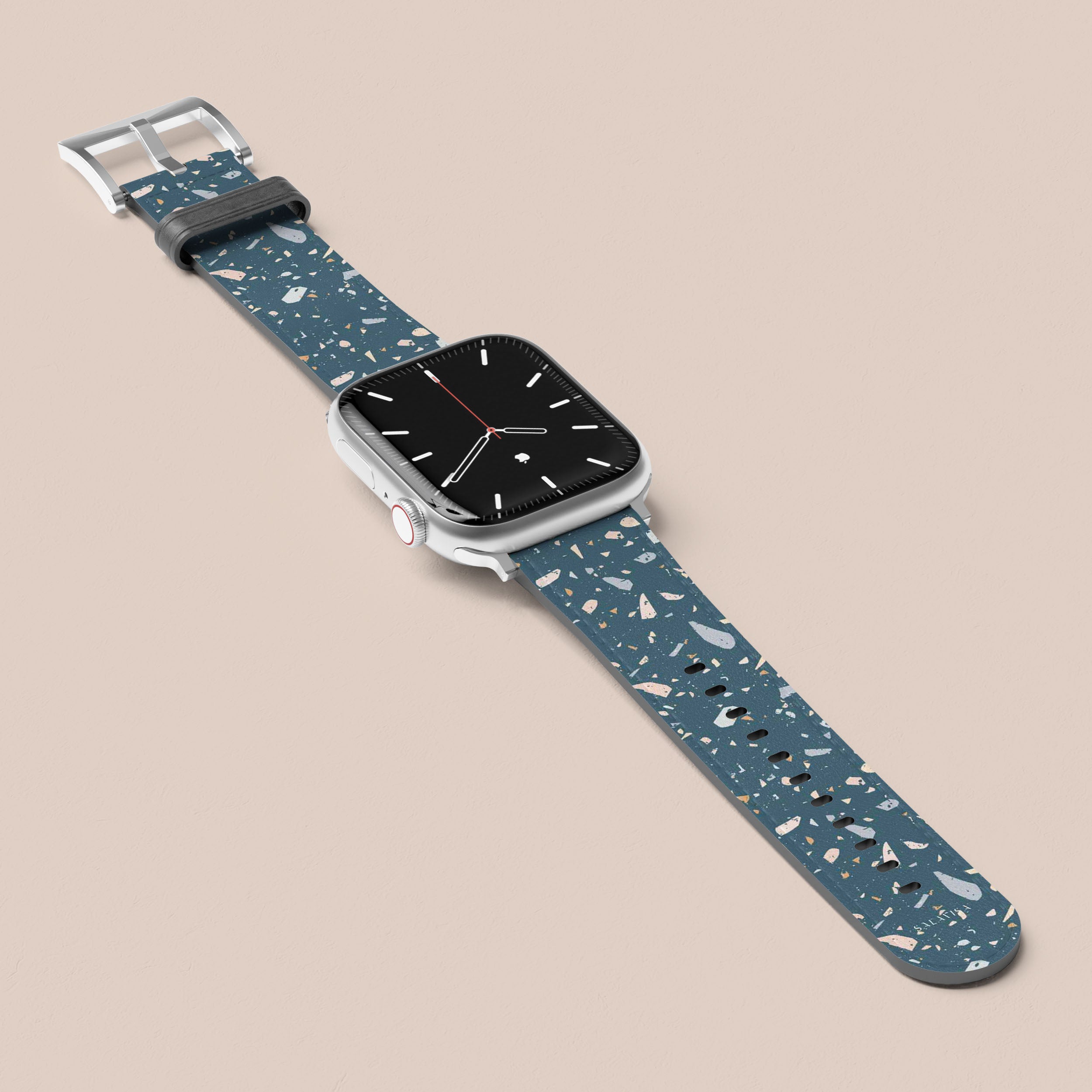 Terrazzo Pattern Apple Watch Band - Stylish & Durable Watch Strap for Women & Men - Perfect for Workouts, Office & Casual Wear