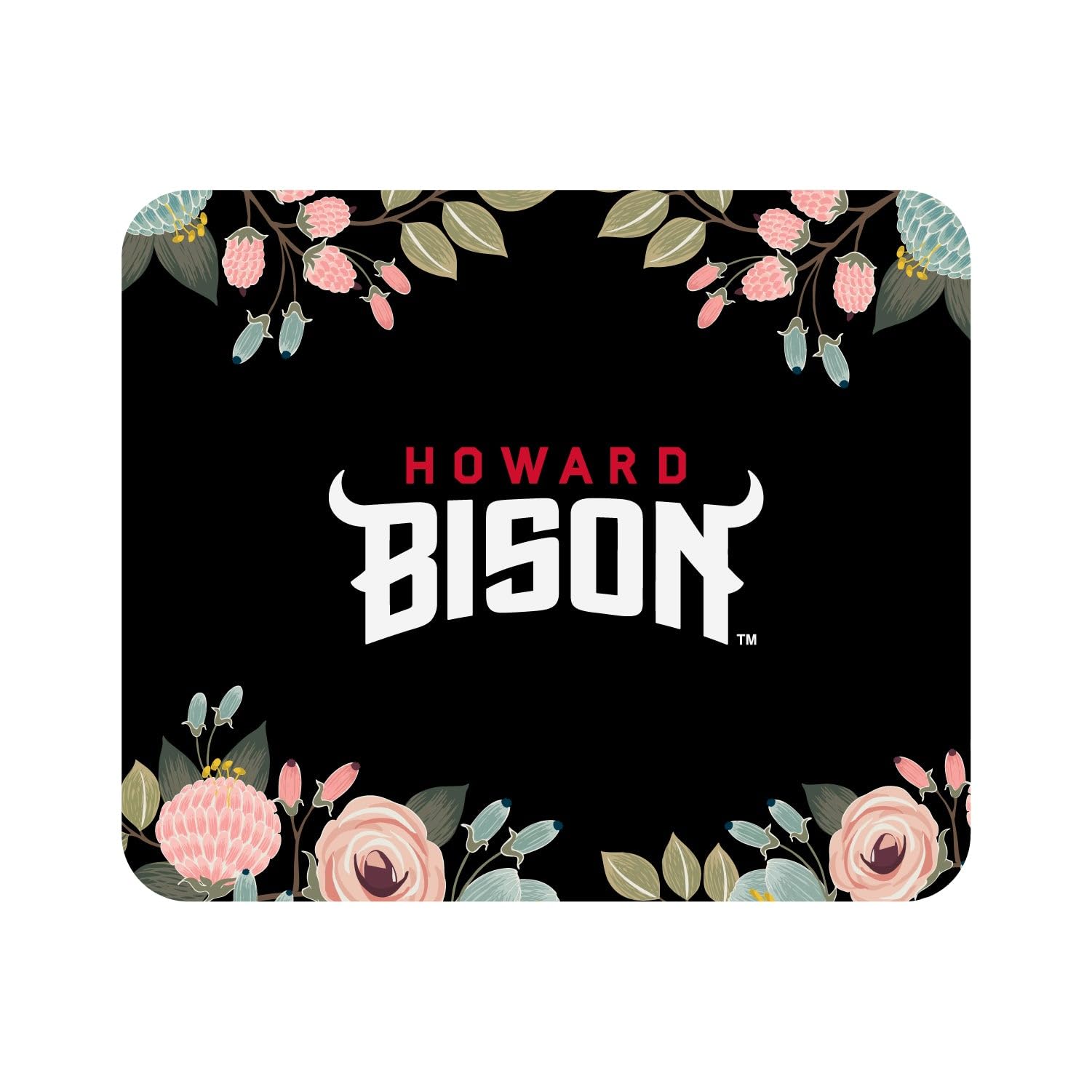 Howard University Logo Mouse Pad - Non-Slip Fabric Gaming & Office Desk Mat for Computers, Laptops - Perfect for Students, Alumni & Fans - Home, Office & Dorm Room Essential