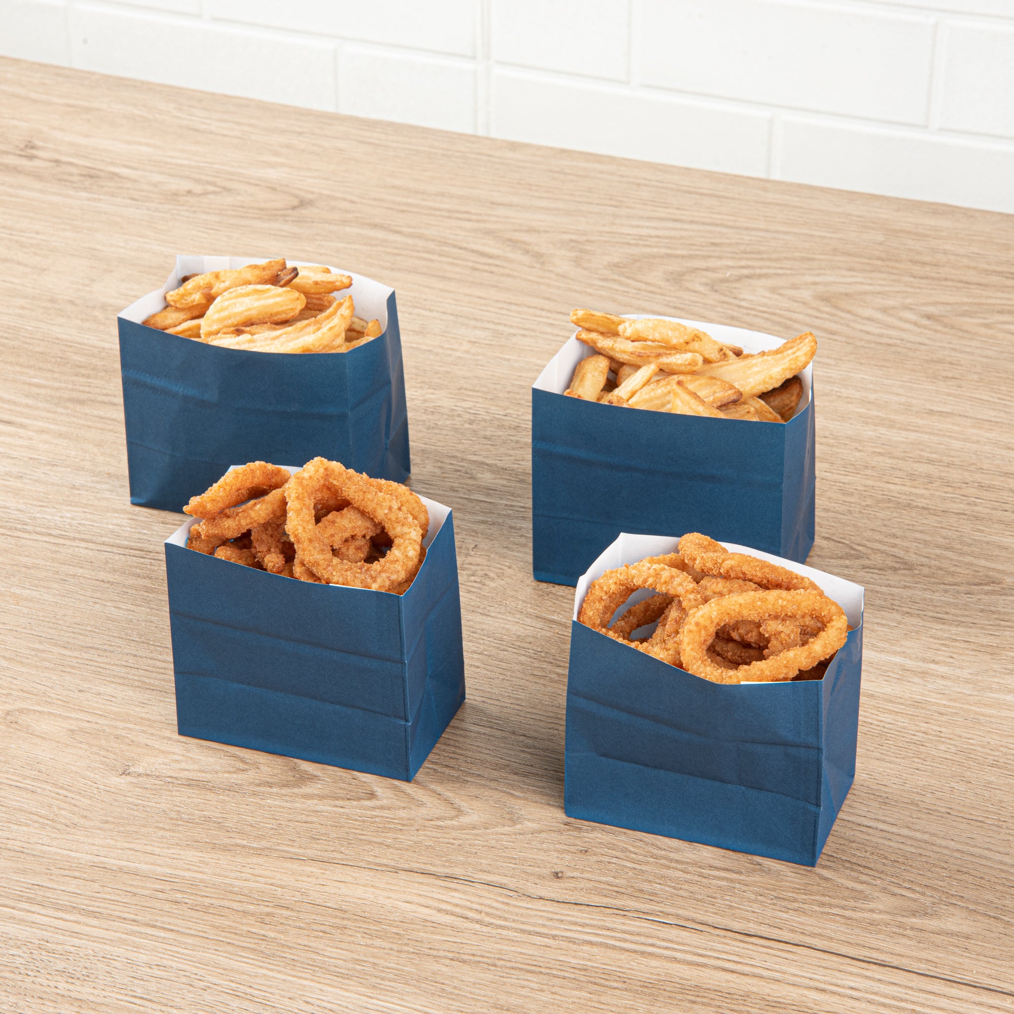 Premium Midnight Blue Small Snack Bags - 3.75