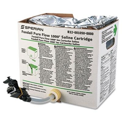 Honeywell Fendall Saline Cartridge Refill Set for Pure Flow 1000 - 3.5 Gallon Replacement Pack | Perfect for Medical Offices, Laboratories & Eye Wash Stations