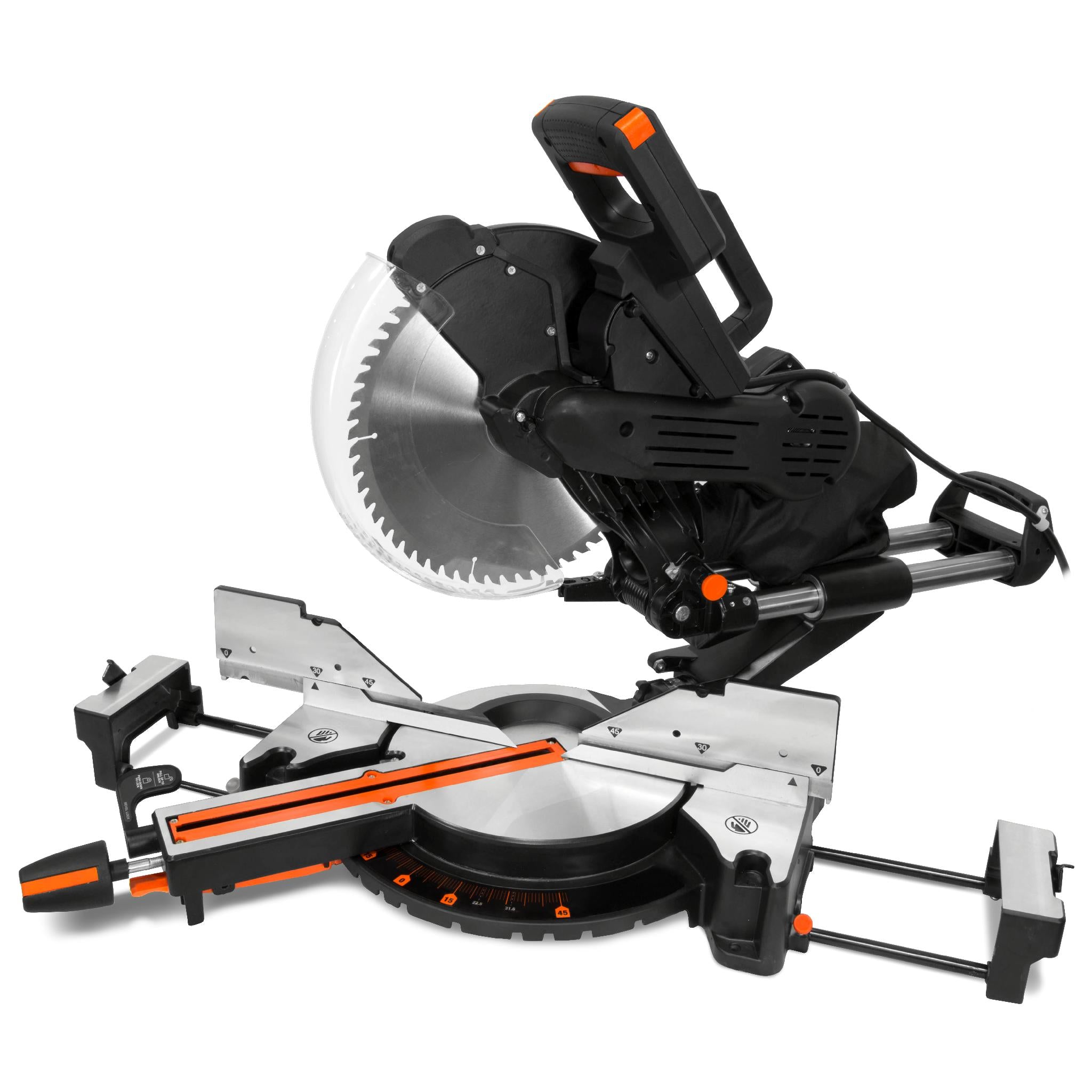 WEN MM1214T 15 Amp 12-Inch Dual Bevel Sliding Compound Miter Saw with Laser Guide - Perfect for Woodworking, Crown Molding & DIY Home Improvement Projects