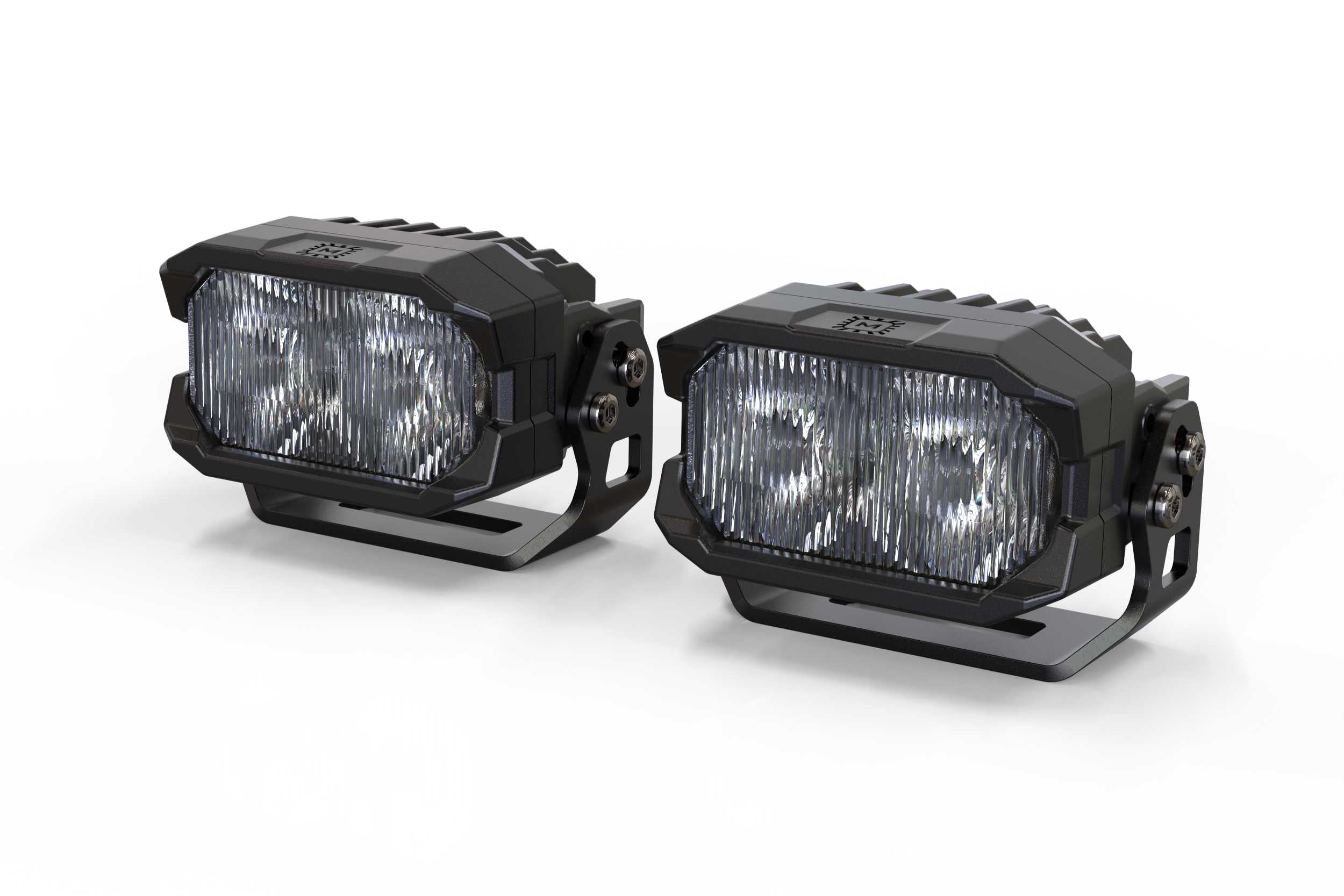 White / Wide Beam / Pair