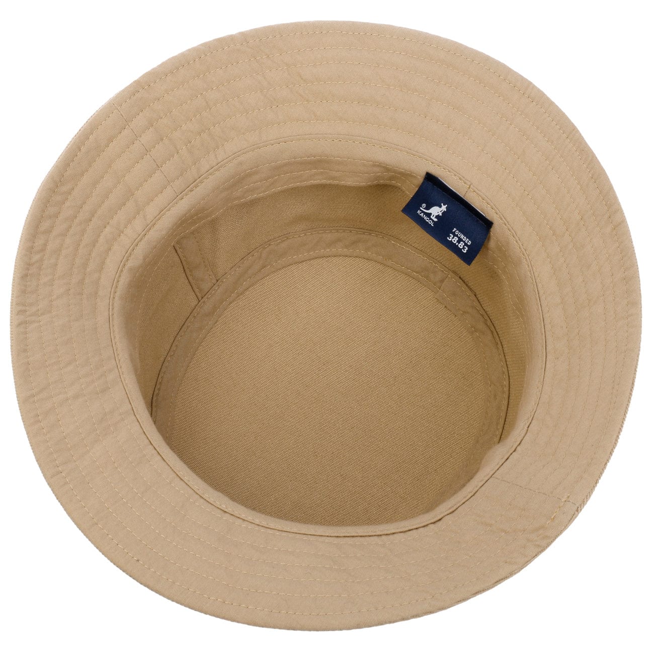 Kangol Stripe Lahinch Cotton Bucket Hat for Men & Women - Stylish Summer Sun Hat for Outdoor, Beach, and Travel