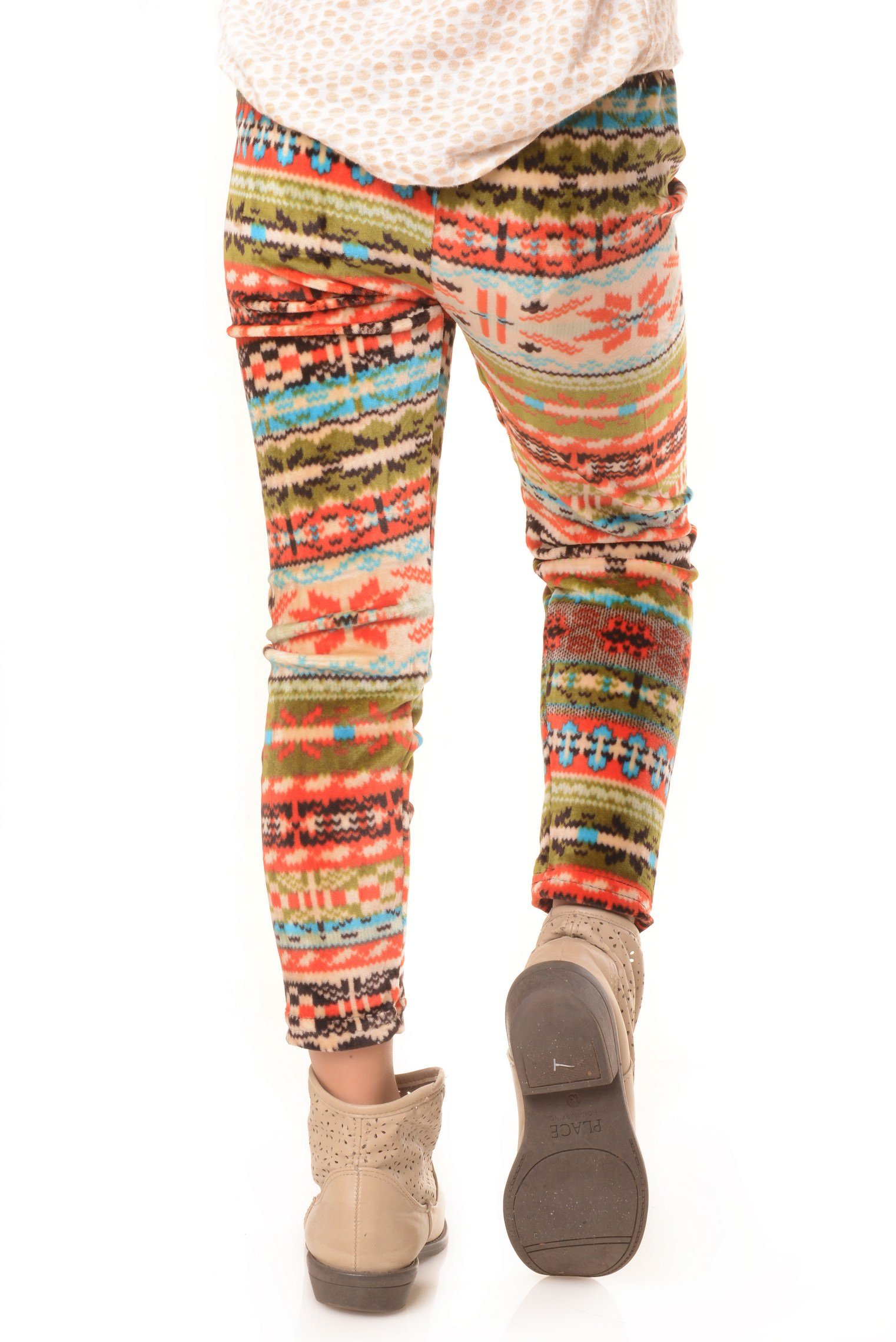 ICONOFLASH Kids' Winter Velour Leggings - Soft & Warm Fleece-Lined Pants for Girls & Boys | Perfect for Cold Weather, Snow Play & Cozy Indoor Wear