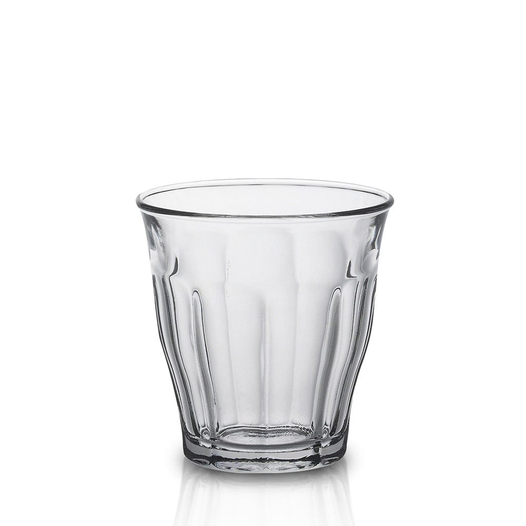 Duralex Le Picardie® Clear Glass Tumbler - 8.3 oz (250ml) Classic Drinking Cup for Coffee, Tea, Juice & Water - Perfect for Home, Office & Restaurant Use