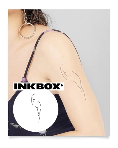 Premium Inkbox Temporary Tattoos - Semi-Permanent Waterproof Fake Tattoos (5