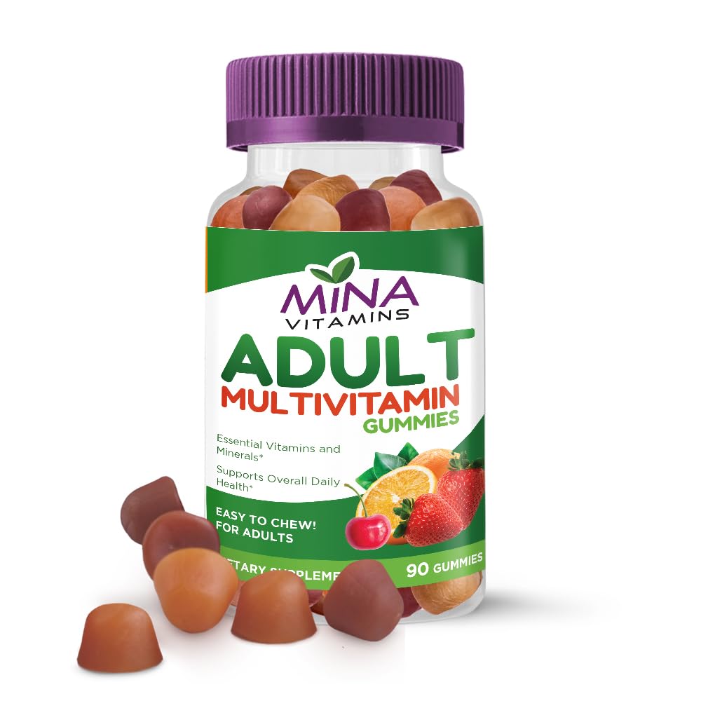 Halal Certified Gummy Multivitamins for Adults - 11 Essential Vitamins for Men & Women | Natural, Vegetarian, Non-GMO, Gelatin Free Daily Supplement | Supports Immune System, Energy & Overall Health | Made in USA - 90 Count | Perfect for Busy Professionals & Health-Conscious Families