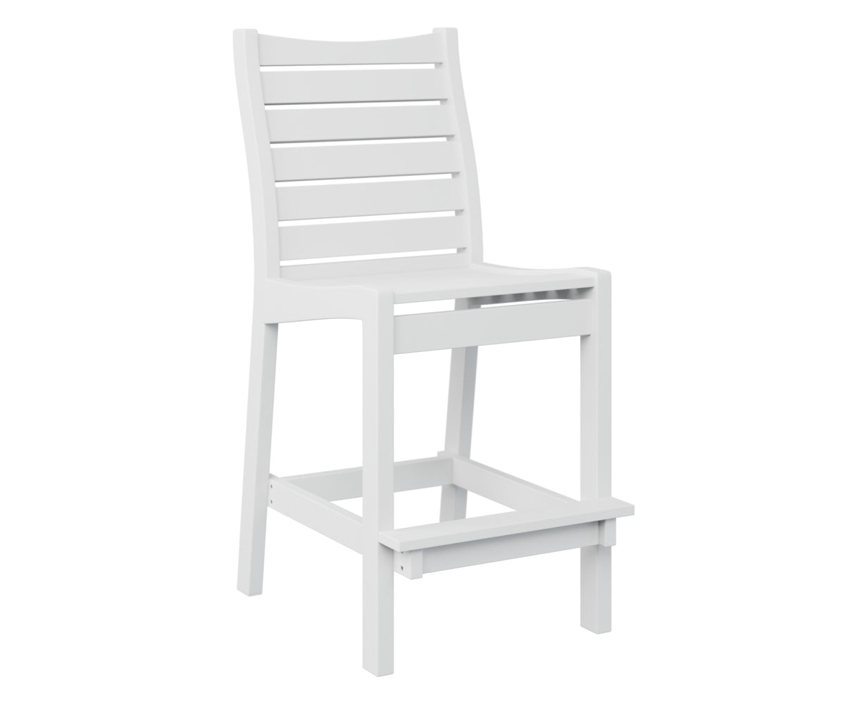 Berlin Gardens Bristol Bar Chair - Adjustable Height Outdoor Bar Stool for Patio, Deck, and Kitchen Counter - Perfect for Entertaining and Relaxing
