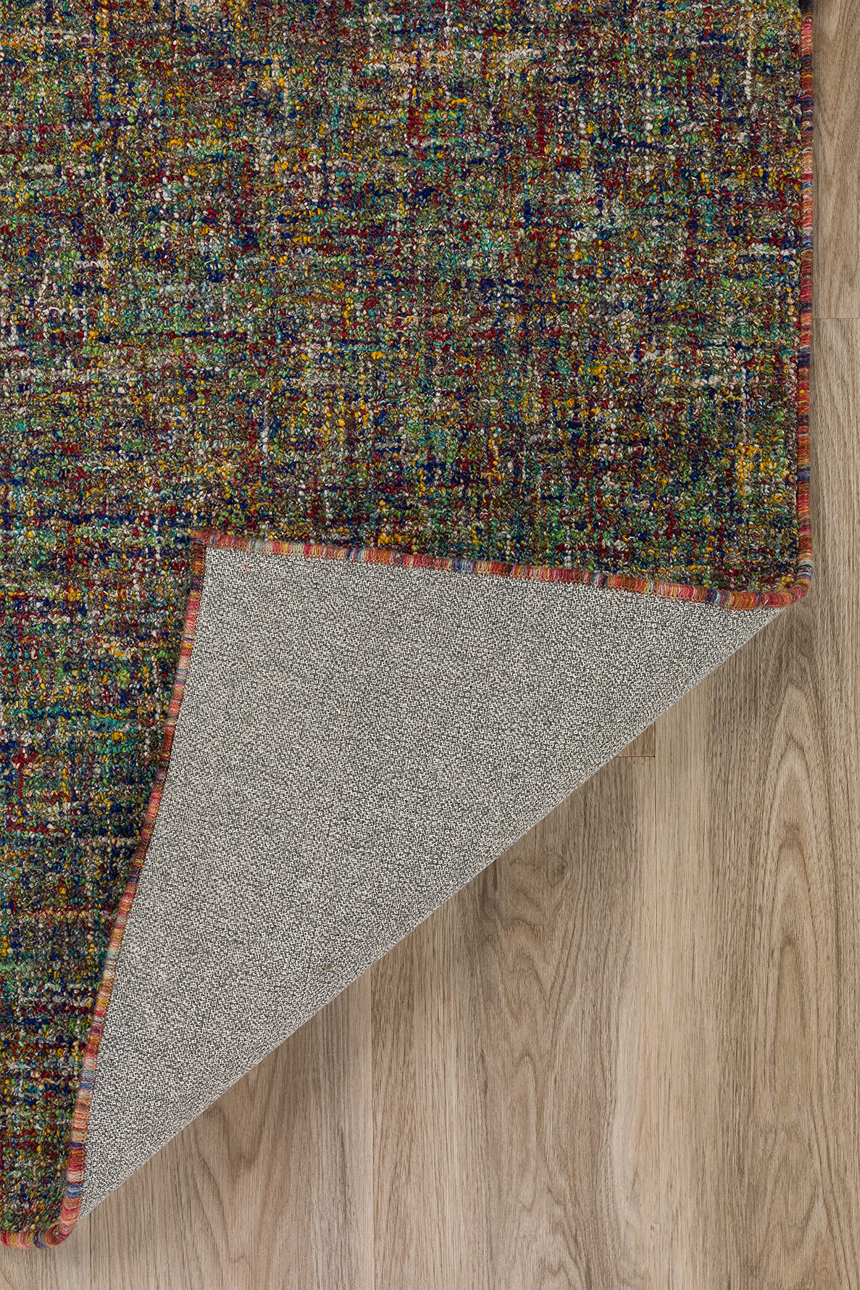 Addison Rugs Winslow AWN31 3.5x5.5ft Soft Wool Blend Area Rug - Handmade Durable Rectangle Rug for Bedroom, Living Room, Dining Room | Cozy Home Decor & Floor Protection