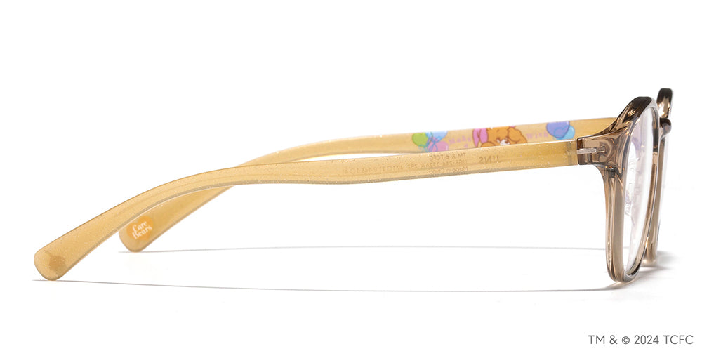 JINS x Care Bears Birthday Bear Glasses - Cute & Stylish Eyewear for Kids & Adults - Perfect for Birthdays, Parties & Everyday Wear