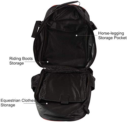 PlayDo Equestrian Riding Boots, Helmet & Backpack Set - Complete Horse Riding Gear for Kids & Adults - Perfect for Trail Rides, Shows & Training