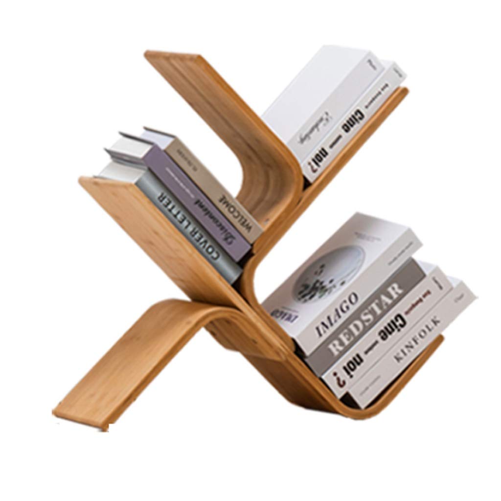 Creative Tree Bookshelf - 3-Tier Free Standing Bookcase for Living Room, Bedroom & Office - Multi-Layer Storage & Display Unit for Books, Decor & Essentials - Modern Simple Design (Size: Three Floors)