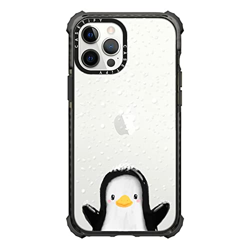 Cute penguin in snow
