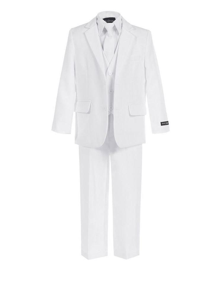 Classic Slim & Husky White Suits for Boys | Formal Wear for Weddings, Parties & Special Occasions