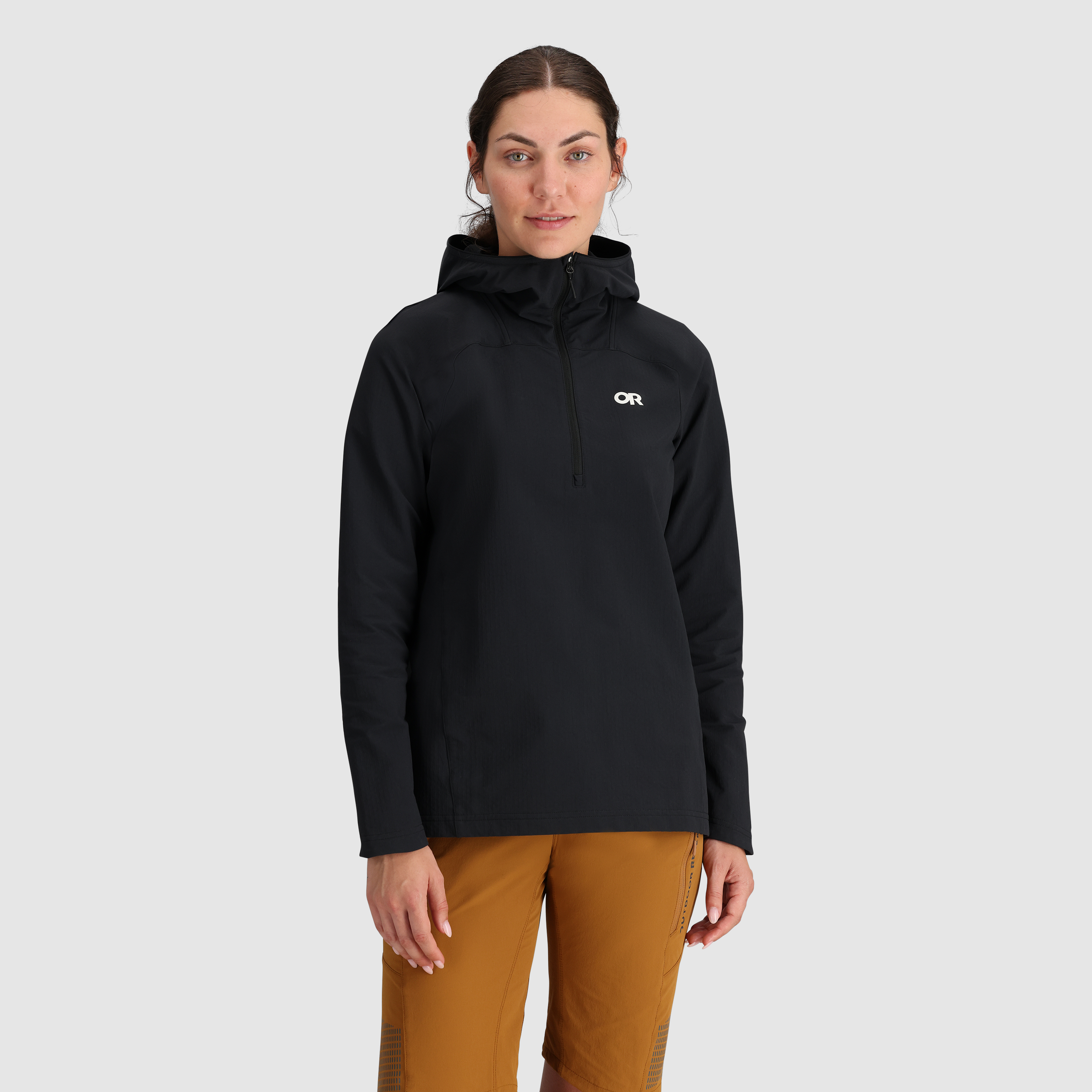 Women's Mountain Bike Half Zip Hoodie - Breathable & Lightweight Cycling Jacket for Outdoor Riding & Trail Adventures