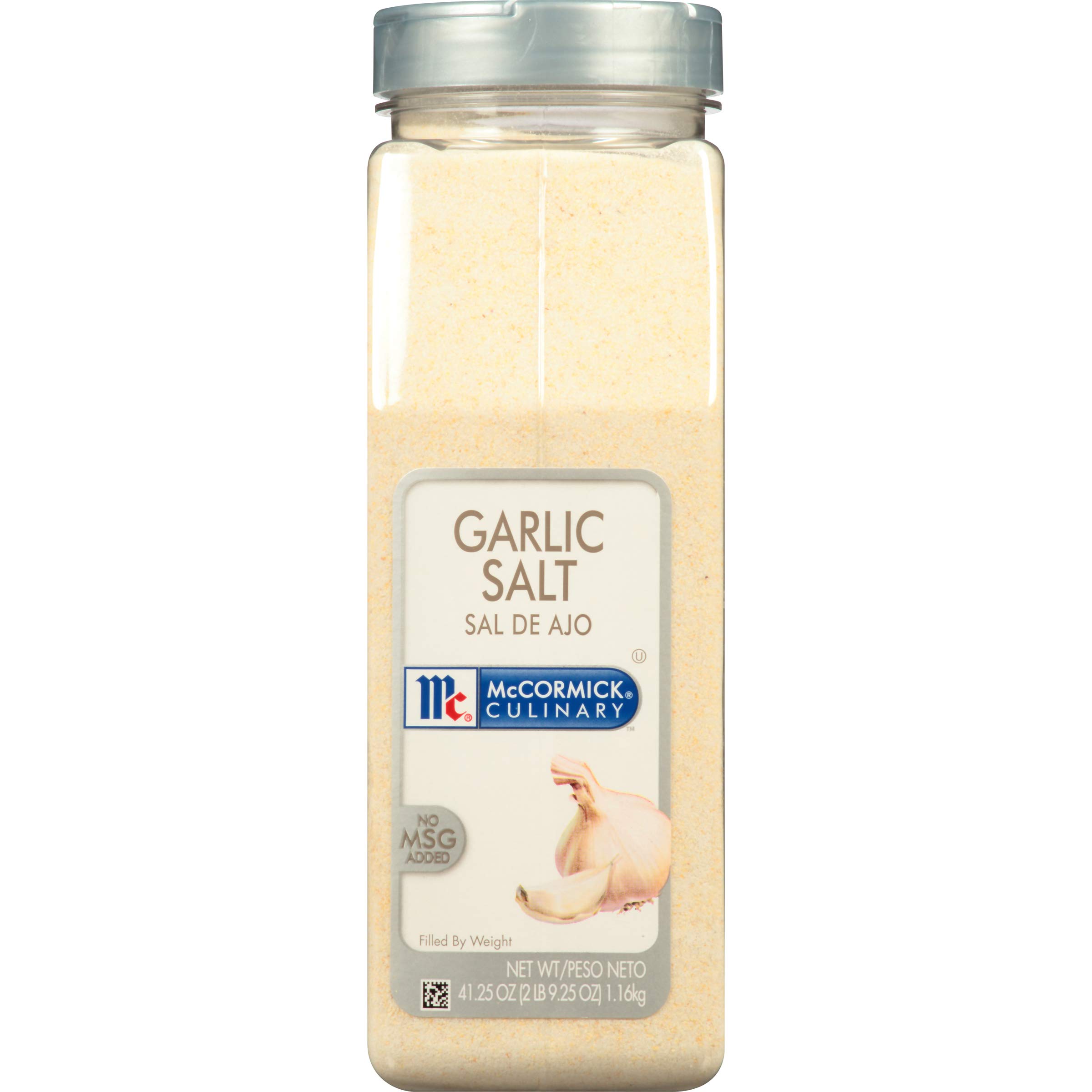 McCormick Culinary Garlic Salt, 41.25 oz (Pack of 6) | Bulk Seasoning for Cooking, Baking & Grilling | Perfect for Restaurants, Catering & Home Chefs