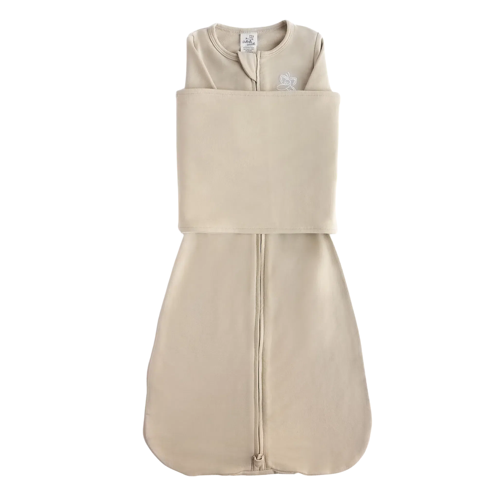 The Butterfly Swaddle - Soft Organic Cotton Baby Wrap for Newborns & Infants - Perfect for Swaddling, Sleep Training & Soothing - Ideal for Nursery, Travel & Gifting
