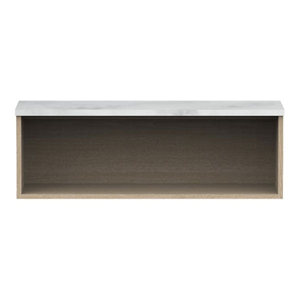 ADP Gino Open Shelf - Modern Wooden Display Shelf for Home & Office Organization - Perfect for Living Room, Bedroom, or Office Storage