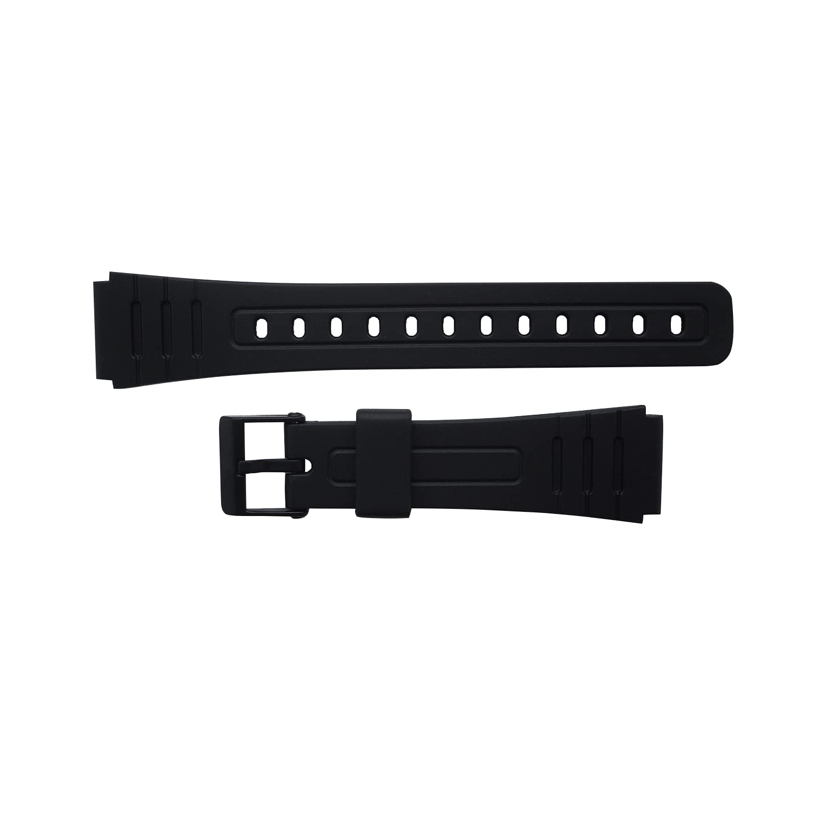 NAVZA Waterproof Silicone Rubber Replacement Watch Band for Casio F-91W - Durable & Comfortable Strap for Sports, Swimming & Outdoor Activities (Orange)