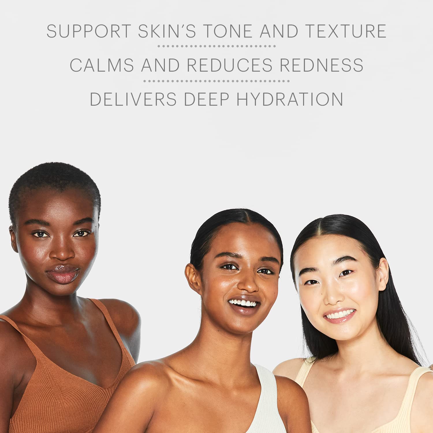 Glo Skin Beauty Oil Free Moisturizer - Lightweight Hyaluronic Acid & Algae Extract Face Cream for Balanced, Hydrated & Clear Skin | Daily Use for Dry, Oily & Combination Skin Types