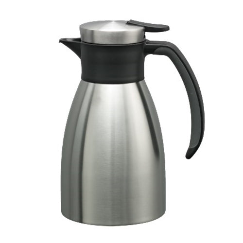 Premium 20 oz Insulated Carafe Server - Stainless Steel Coffee & Tea Thermos - Keeps Beverages Hot/Cold for Hours - Perfect for Home, Office & Outdoor Use