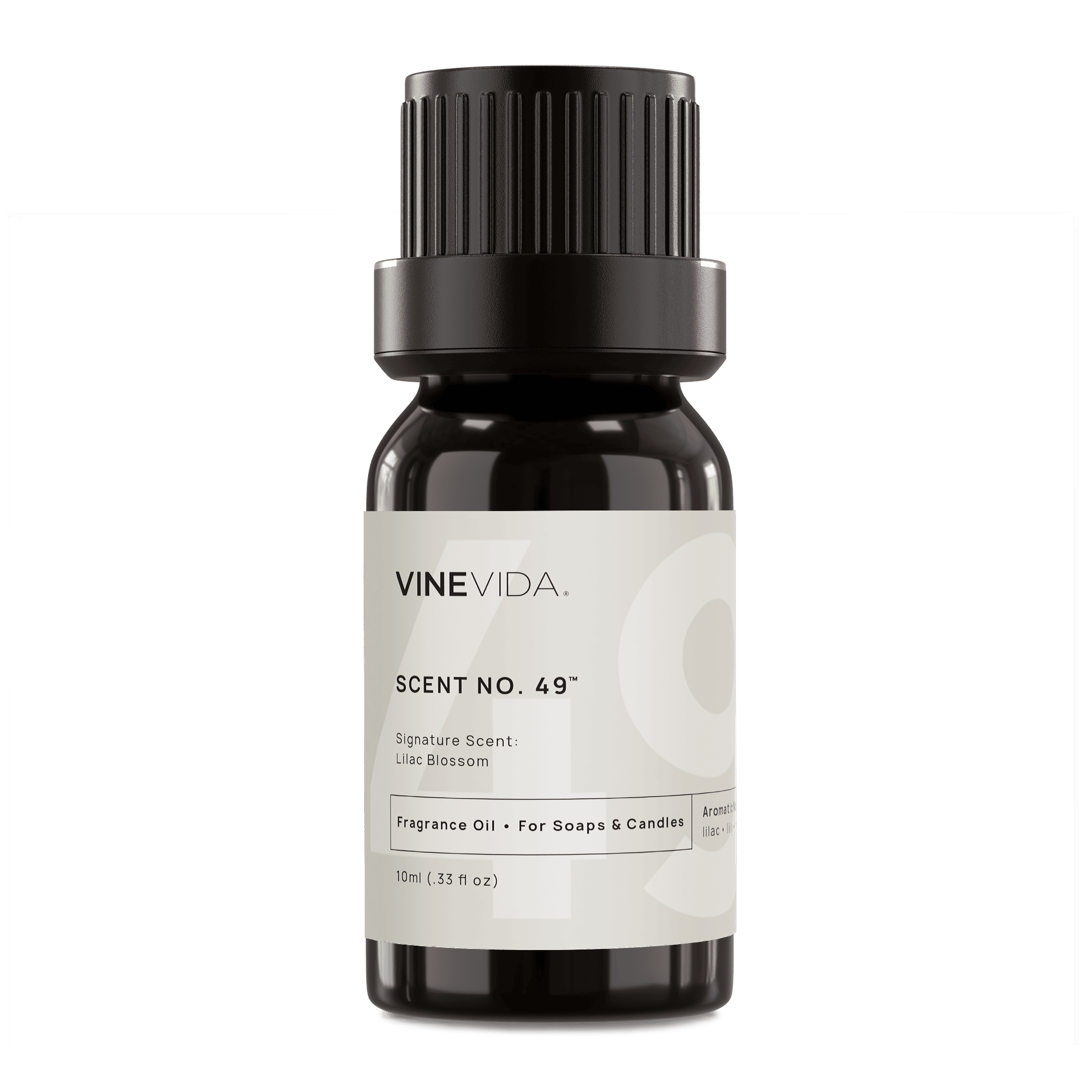 NO. 49 Lilac Blossom Fragrance Oil - Premium Scent for Handmade Soaps, Candles, Diffusers & DIY Crafts - Perfect for Aromatherapy, Home Decor and Gift Giving