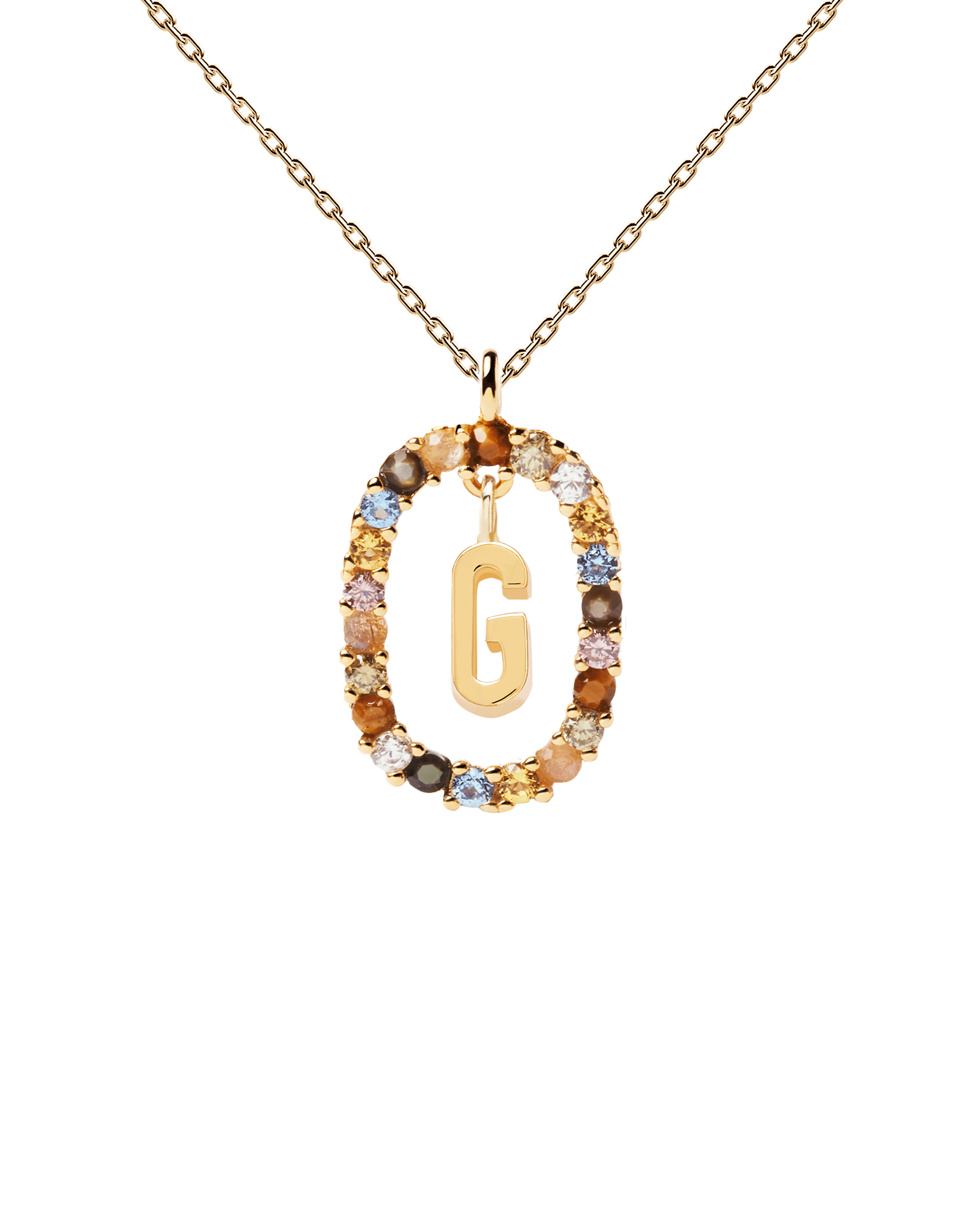 Letter G Necklace - Personalized Initial Necklace for Women, Sterling Silver or Gold Plated, Dainty Alphabet Pendant Jewelry - Perfect Gift for Birthday, Anniversary, or Everyday Wear