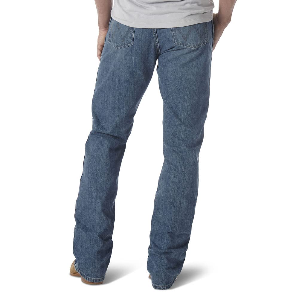 Wrangler Men's Retro Slim Fit Bootcut Jeans - Classic Denim Pants for Casual & Western Wear | Perfect for Everyday Use, Cowboy Style & Night Out