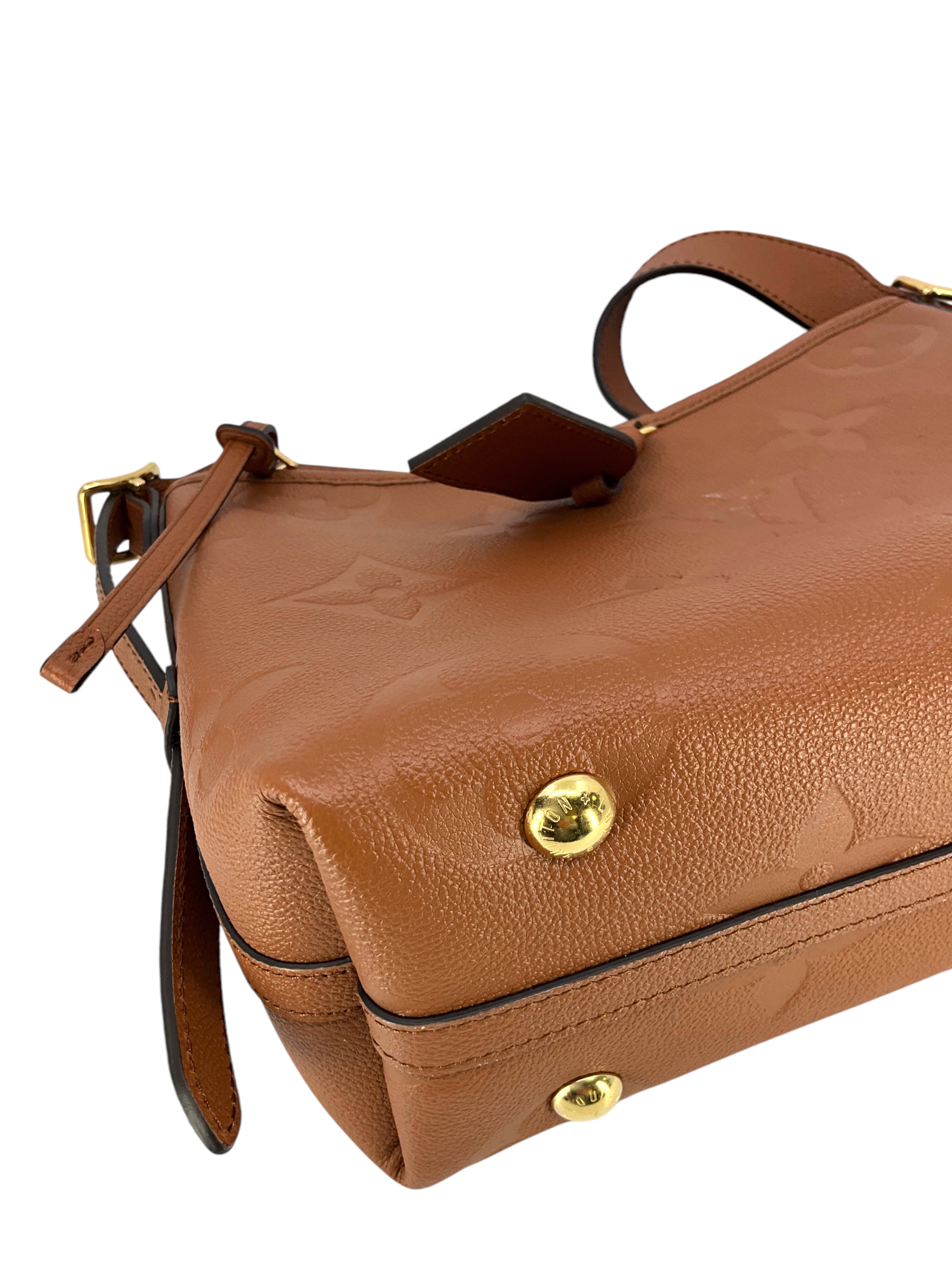 Authentic Louis Vuitton Giant Monogram Empreinte Leather Carryall PM Handbag - Luxury Tote for Women, Perfect for Work, Travel & Everyday Use