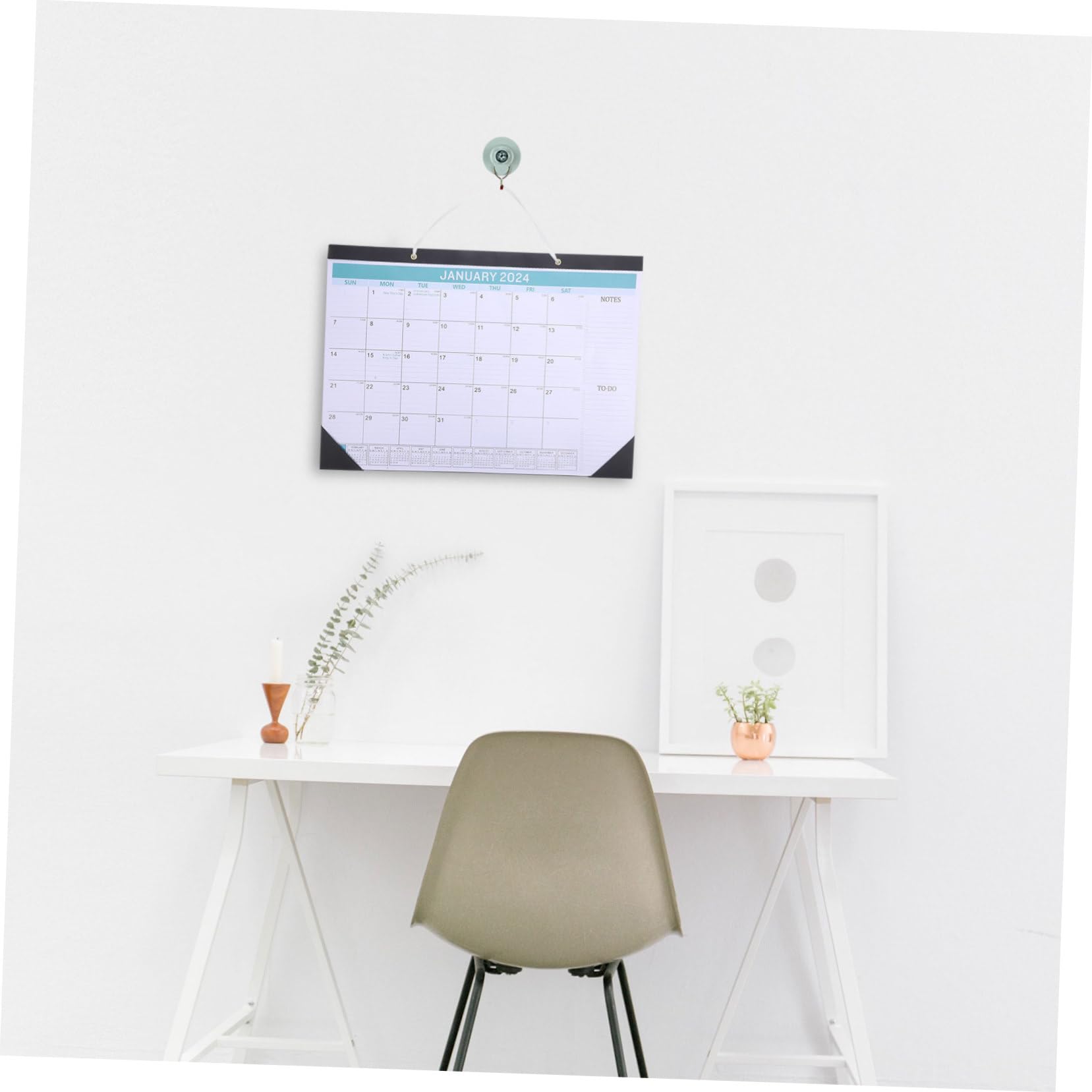 2023-2025 Academic & Work Wall Calendar - 18-Month Family Planning Calendar for Home & Office Organization | Perfect for School, Work Schedules & Holiday Planning