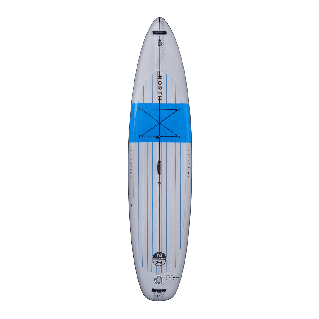 North Pace Tour Inflatable Stand Up Paddle Board (SUP) Package - Lightweight & Portable for Lakes, Rivers & Ocean Adventures