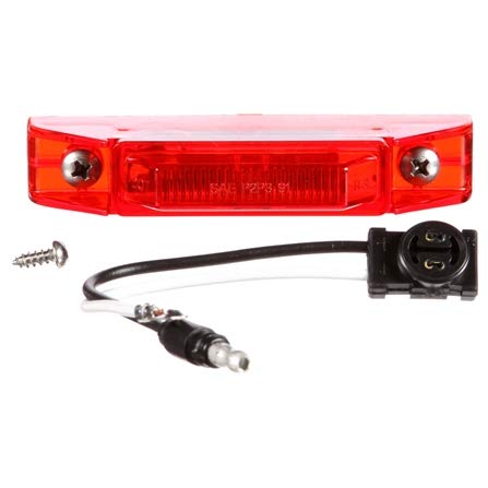 Truck-Lite 35080R LED Clearance Marker Light for Trucks & Trailers - Durable, Waterproof, DOT Approved for Enhanced Road Safety & Visibility