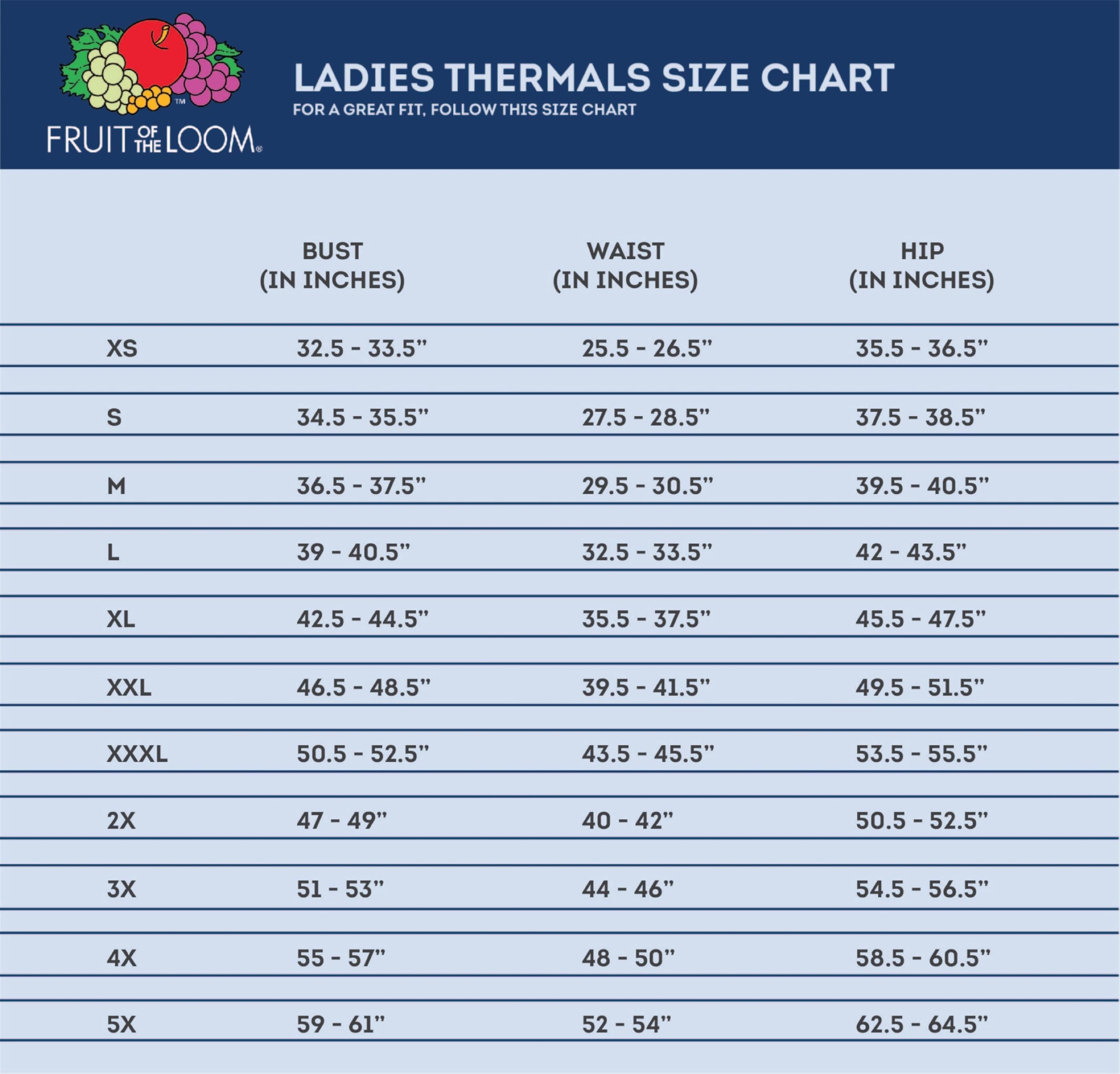 Fruit of the Loom Women's Micro Waffle Premium Thermal Underwear Set - Soft & Warm Winter Base Layer for Cold Weather, Lounge & Sleepwear