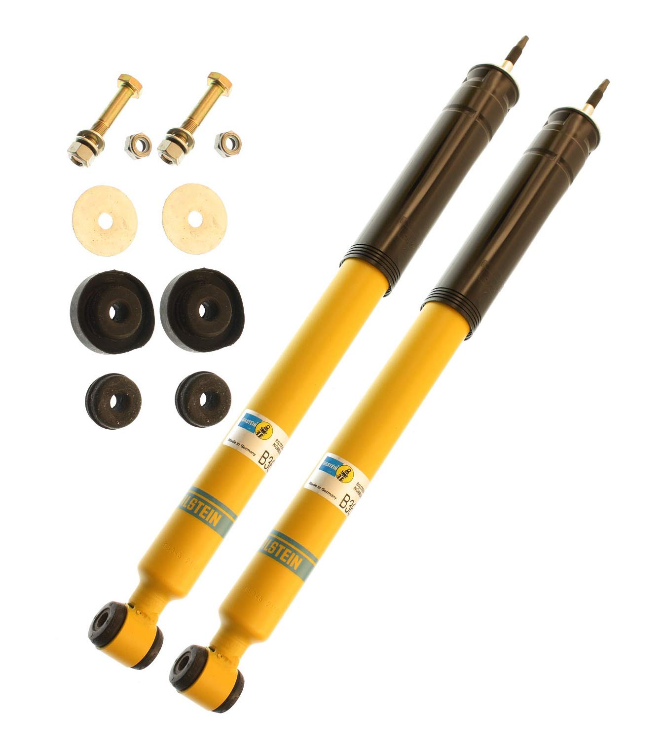 Bilstein B6 Performance Front Shock Absorbers (Pair of 2) - Compatible with Mercedes-Benz W210 E-Class - Enhanced Ride Comfort & Handling for Daily Driving & Performance Upgrades