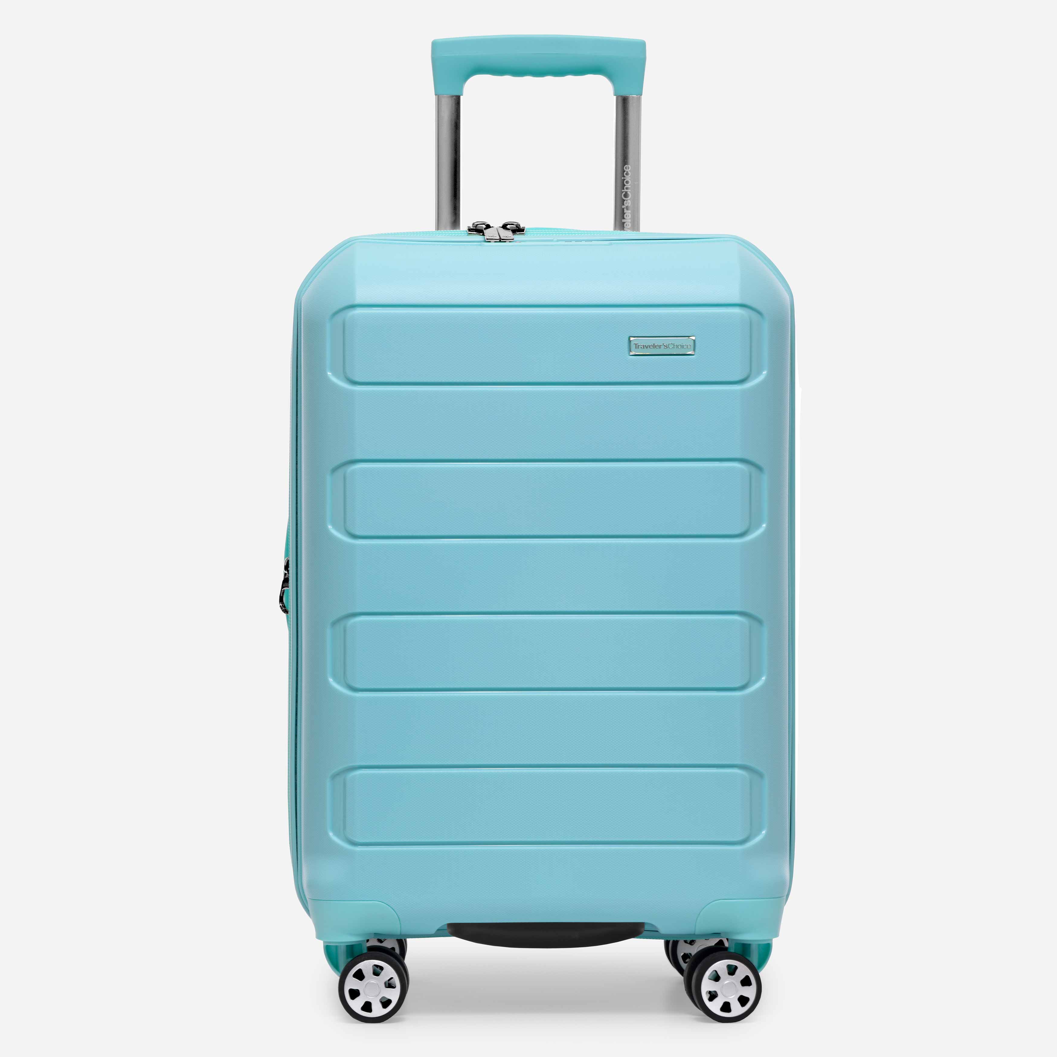 Pagosa 2-Piece Expandable Spinner Luggage Set with TSA Lock - Lightweight Durable Suitcase for Travel, Business Trips & Family Vacations