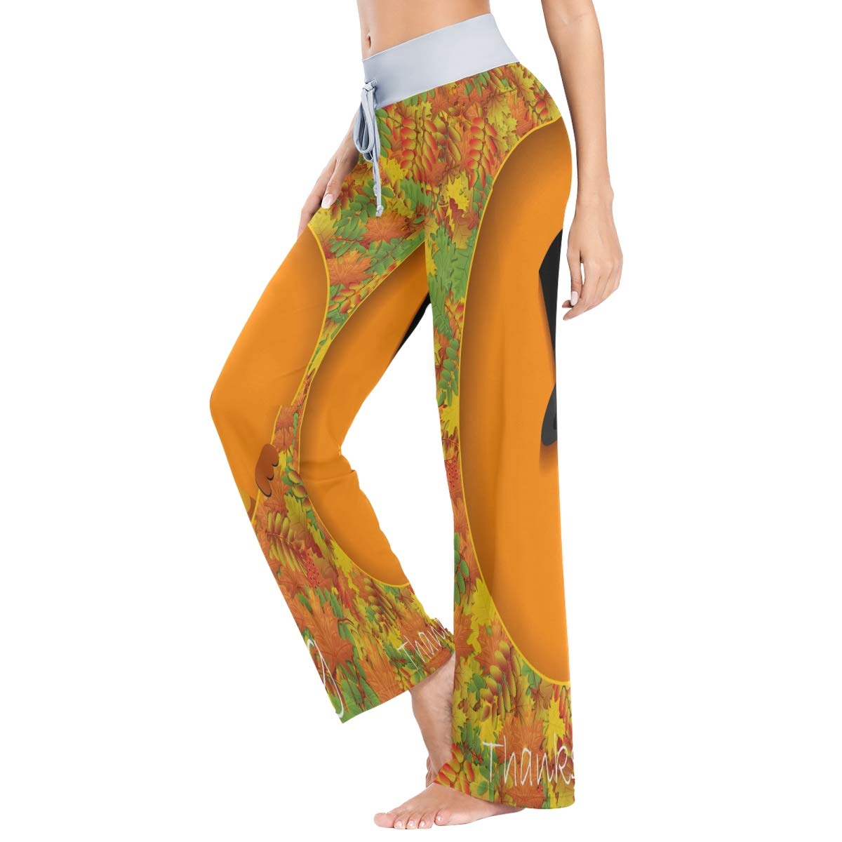 ALAZA Women's Lounge Pants - Soft Stretchy Sleepwear Pajama Pants with Wide Leg for Comfortable Relaxation at Home, Yoga, and Travel