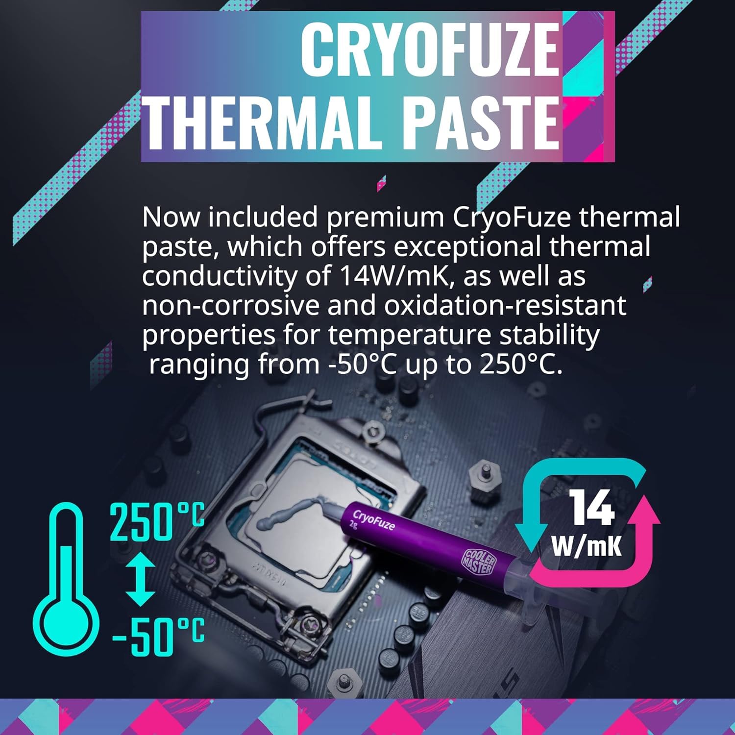 Cooler Master MasterLiquid 360L Core ARGB CPU Liquid Cooler - High Performance Dual Chamber Gen S Pump, Premium Radiator & 120mm ARGB Fans, Compatible with LGA 1700 & AM5 Sockets - Black - Perfect for Gaming PCs, Workstations & Overclocking Systems