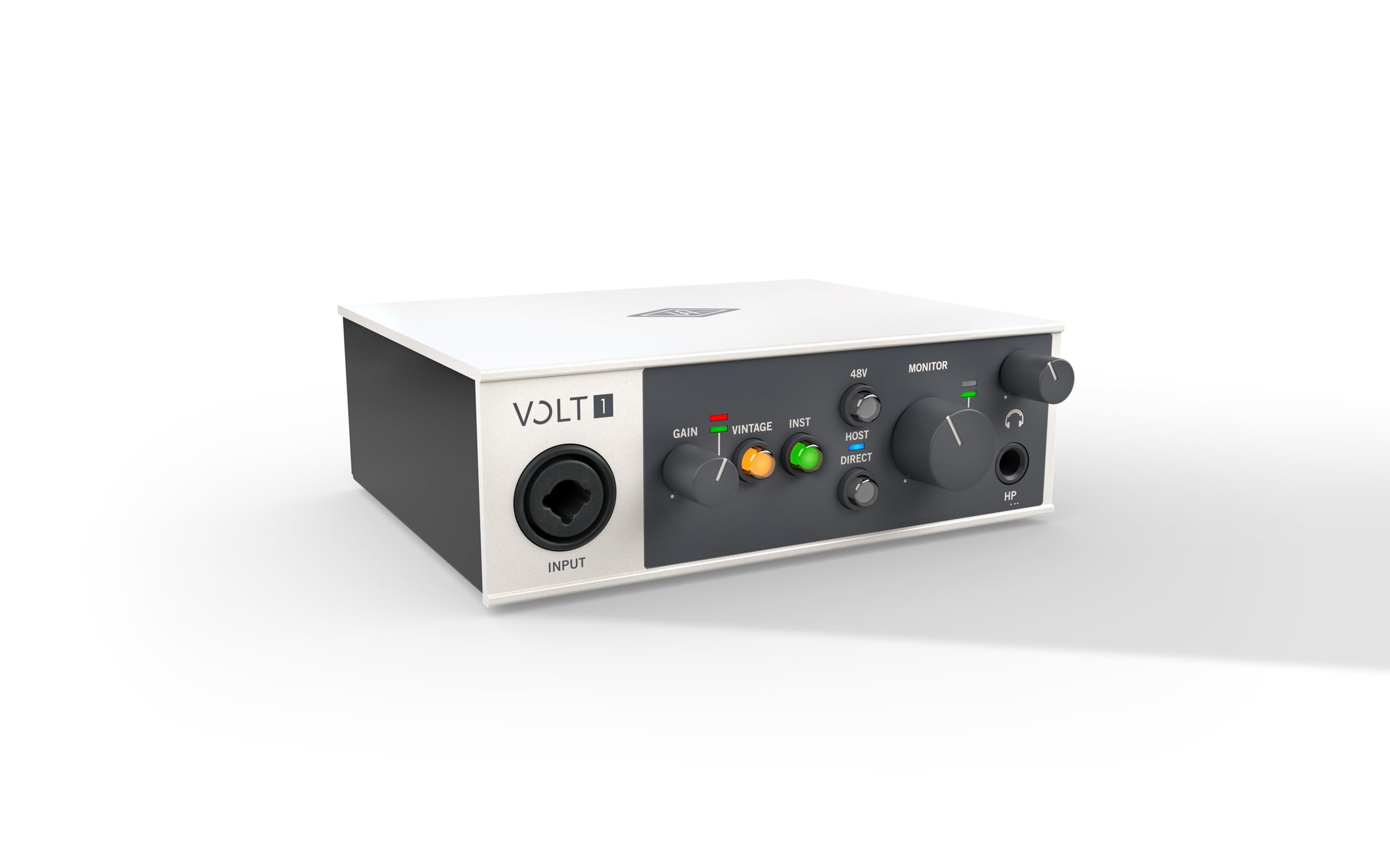Universal Audio Volt 1 USB Audio Interface for Studio Recording & Podcasting - Professional Grade Sound Card for Home Studio, Music Production & Live Streaming