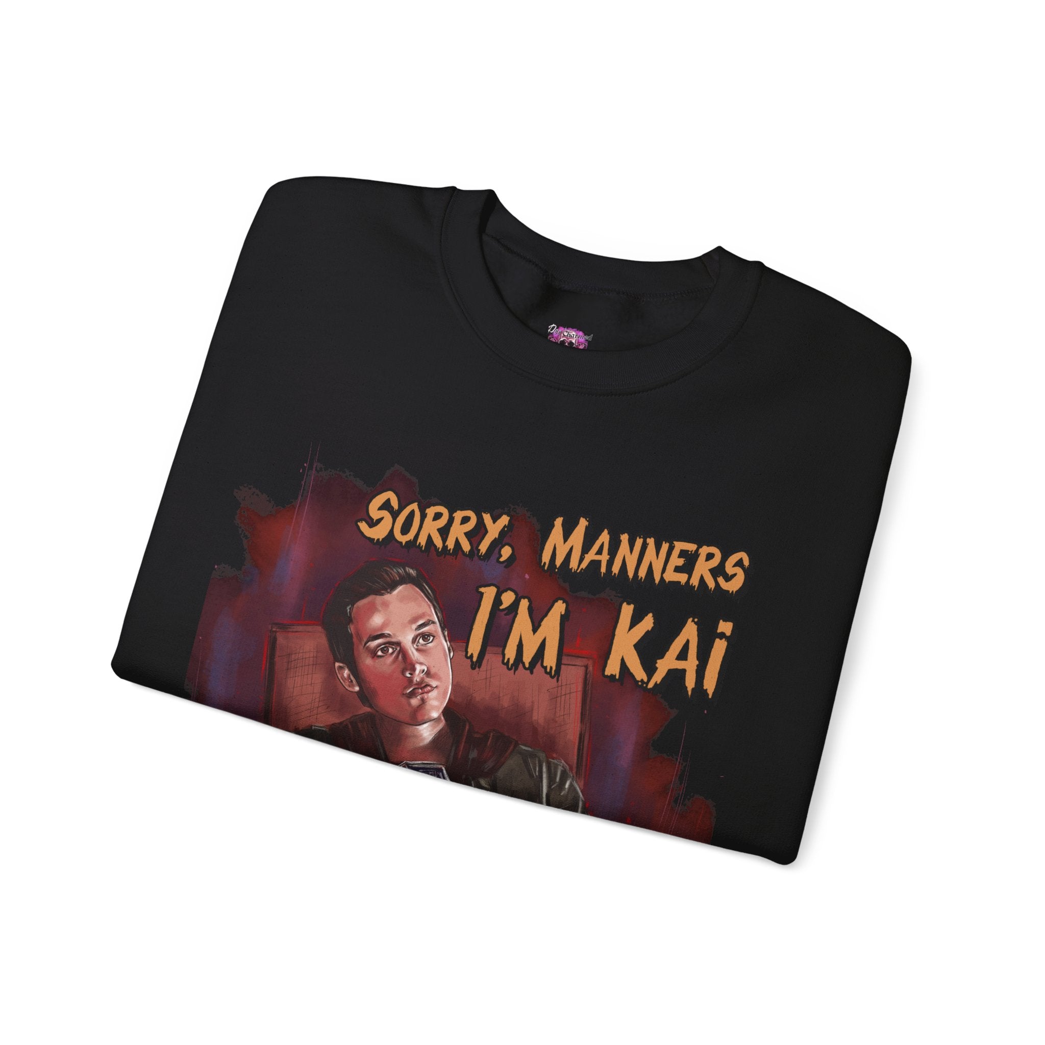 Kai Parker Crewneck Sweatshirt for Men & Women - Soft Cotton Pullover Hoodie for Casual Wear, Street Style & Everyday Comfort