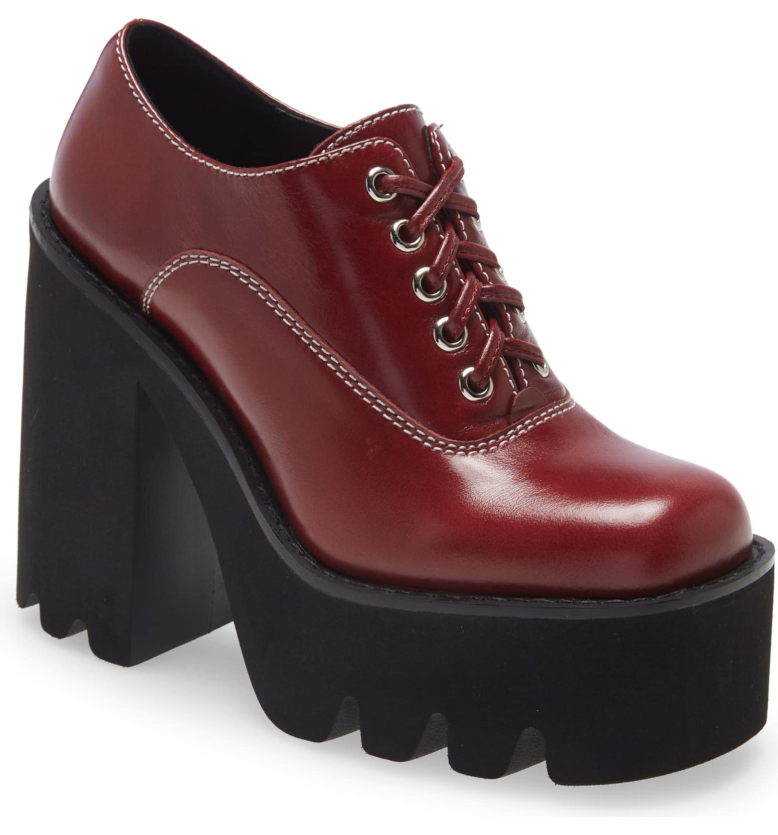 Jeffrey Campbell Viking-LO Black Leather Combat Boots for Women - Stylish Punk Ankle Booties for Everyday Wear, Concerts & Night Out