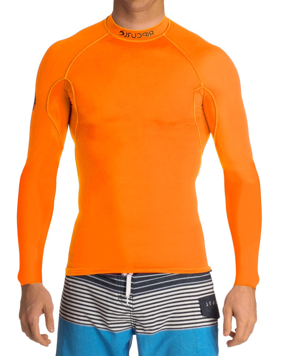 Rip Curl Junior Long Sleeve Rash Vest - UV Protection Swim Shirt for Kids - Multiple Colors - Perfect for Surfing, Swimming & Beach Activities