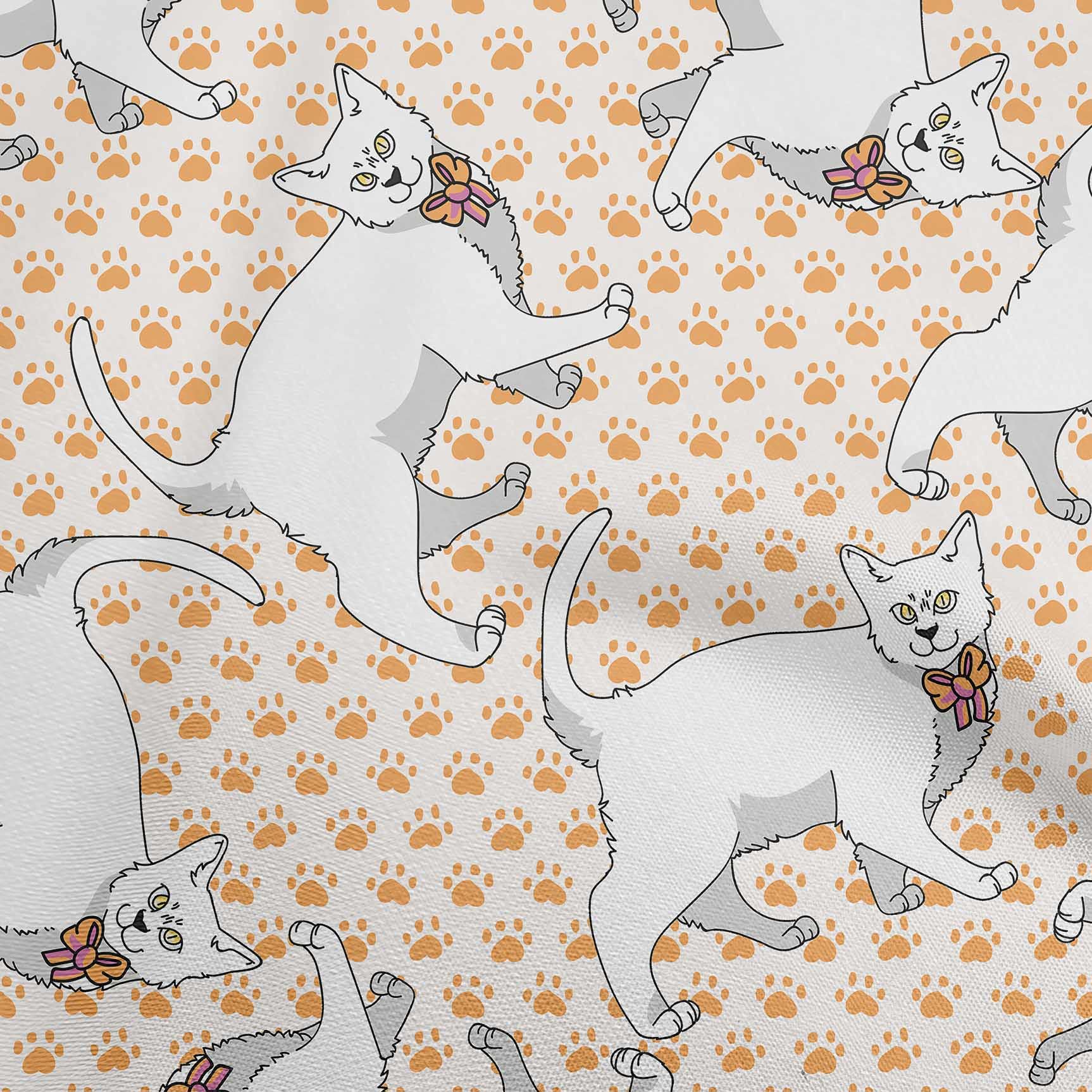 oneOone Polyester Spandex Off White Fabric - 56 Inch Wide Kawaii DIY Clothing & Quilting Material | Perfect for Cosplay, Dressmaking, and Home Decor Projects
