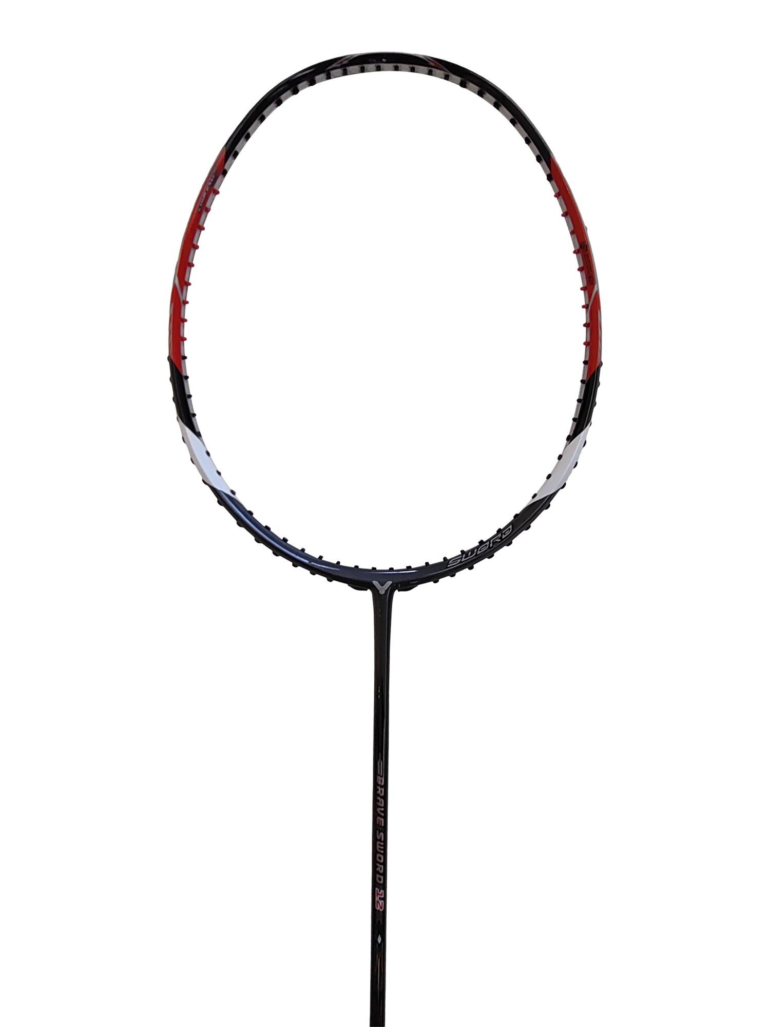 Victor Bravesword 12 (BS12) Badminton Racket - Professional Carbon Fiber Shuttlecock Racket for Advanced Players - Perfect for Tournaments & Training Sessions