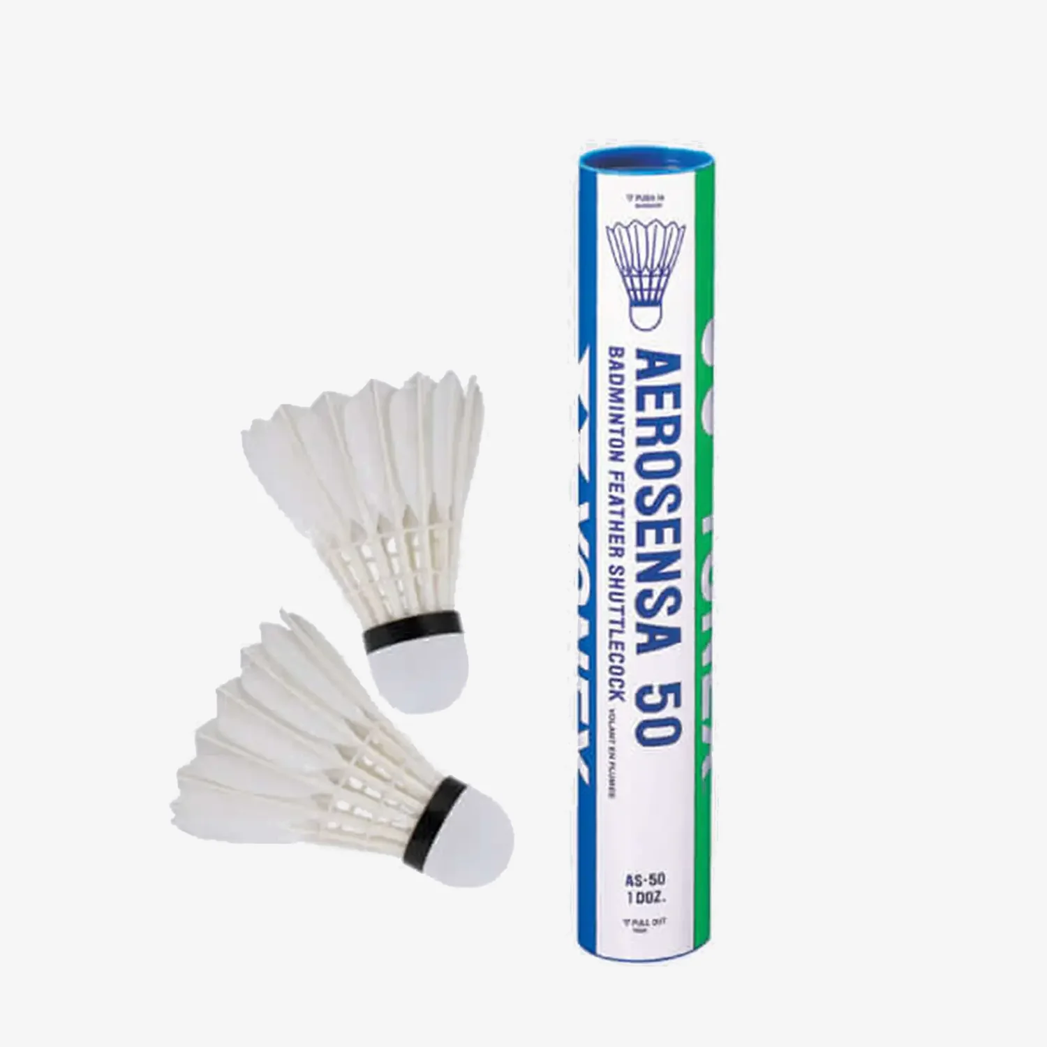 Yonex Aerosensa 50 Badminton Shuttlecocks - Premium Feather Birdies for Professional & Recreational Play - Perfect for Tournaments, Training & Backyard Games