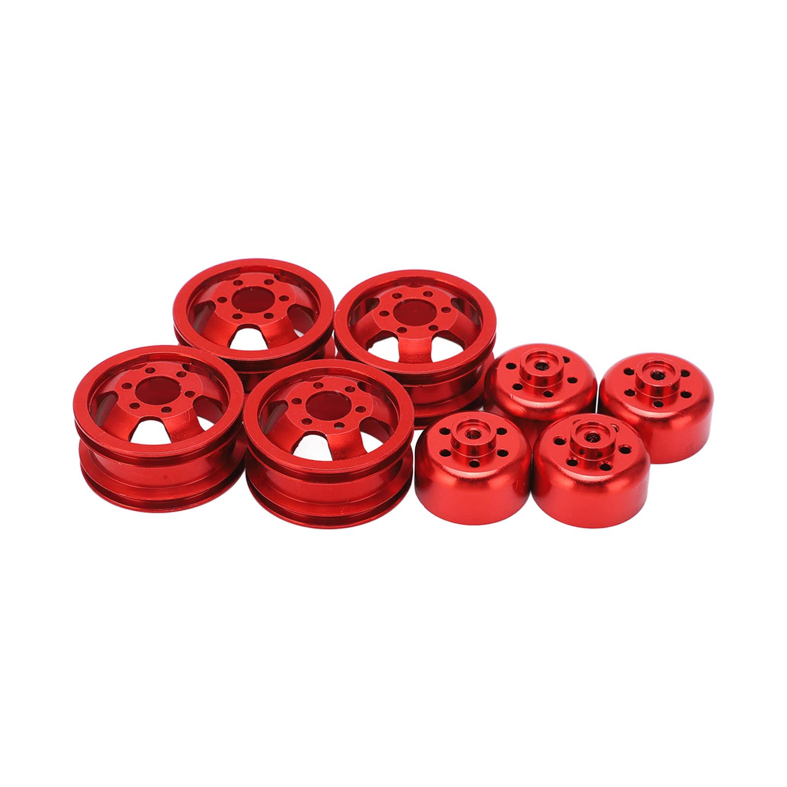 AMONIDA Aluminum RC Wheel Hub - Durable & Lightweight for WPL RC Model Vehicles - Perfect for Off-Road Crawling & RC Car Upgrades