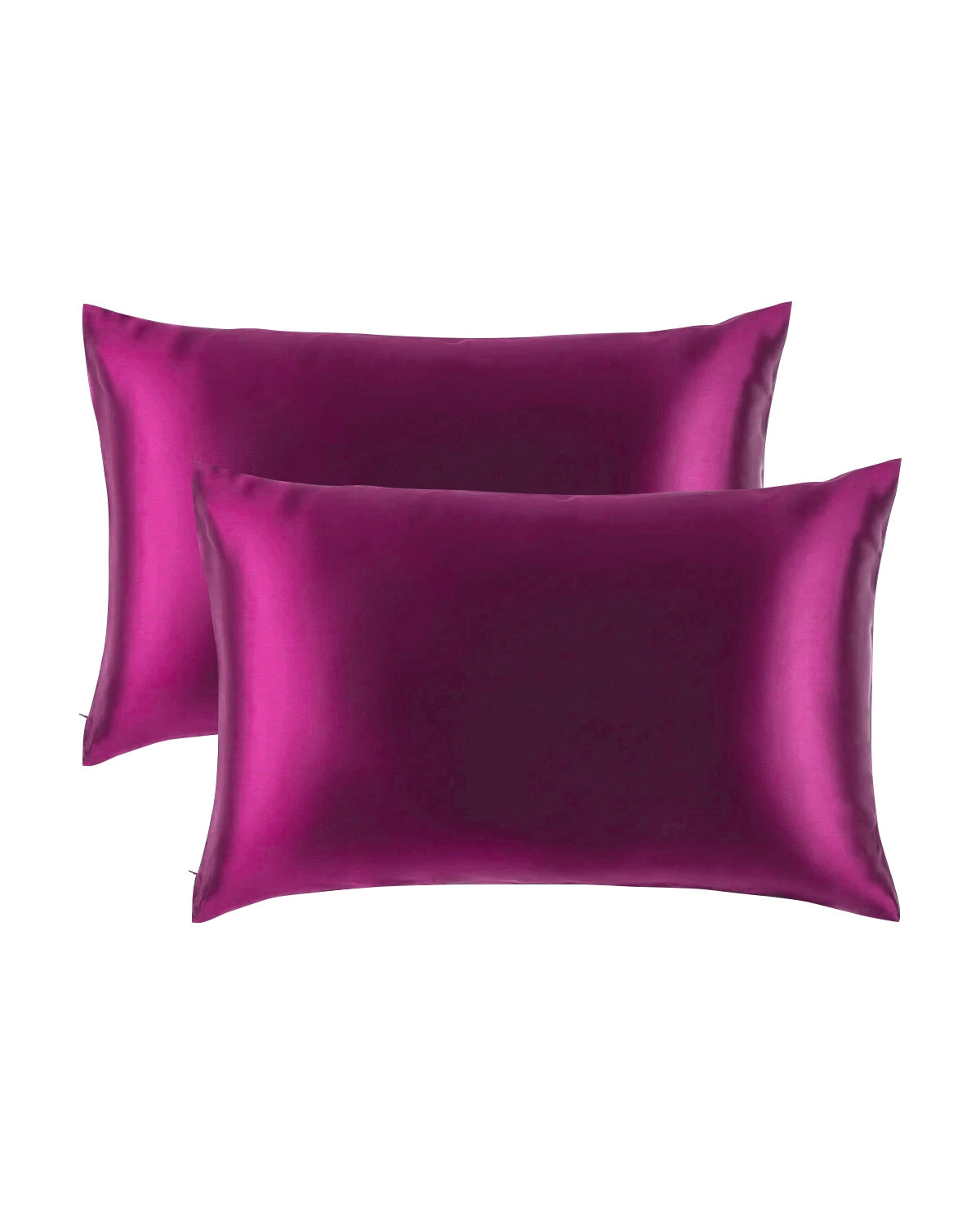 2PCS 19 Momme Silk Pillowcases with Hidden Zipper - Luxurious 100% Mulberry Silk for Better Sleep, Hypoallergenic & Temperature Regulating - Perfect for Bedroom, Hotel, or Gift
