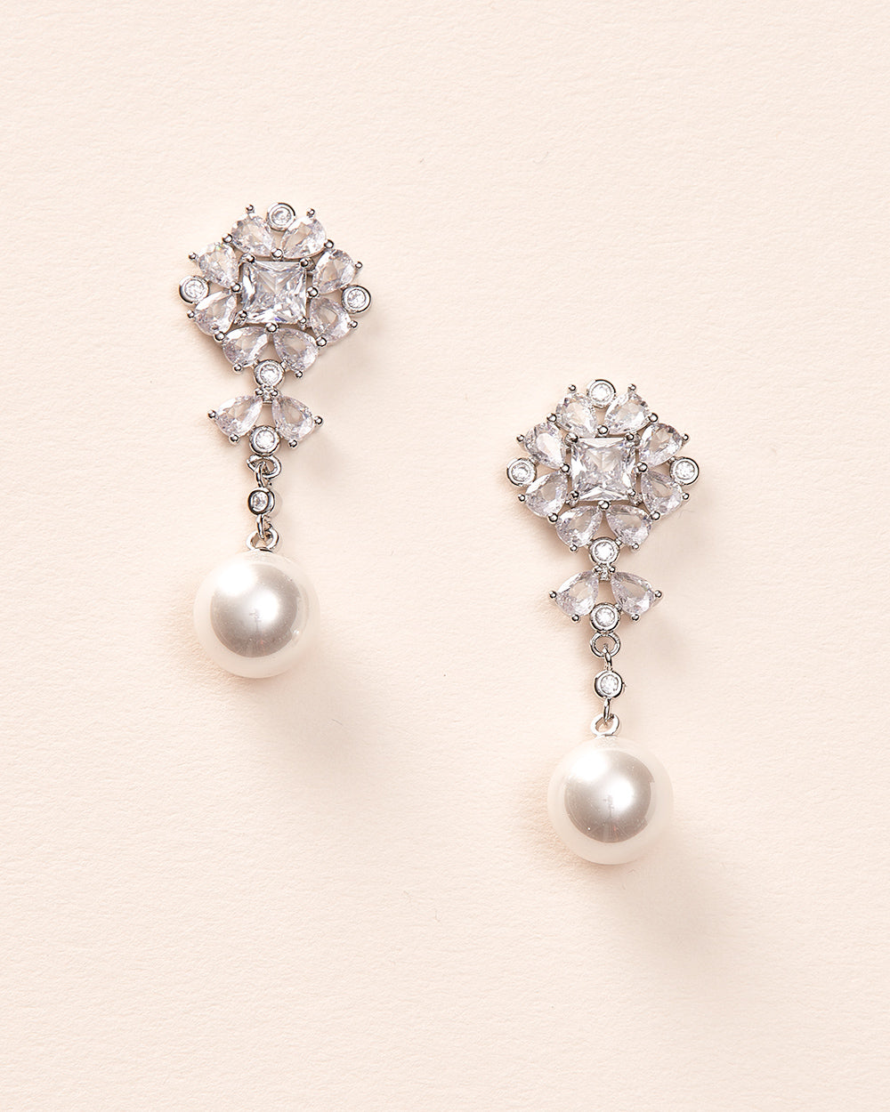 Elegant Henley Pearl Drop Earrings for Women – Classic Dangle Jewelry for Weddings, Parties & Special Occasions