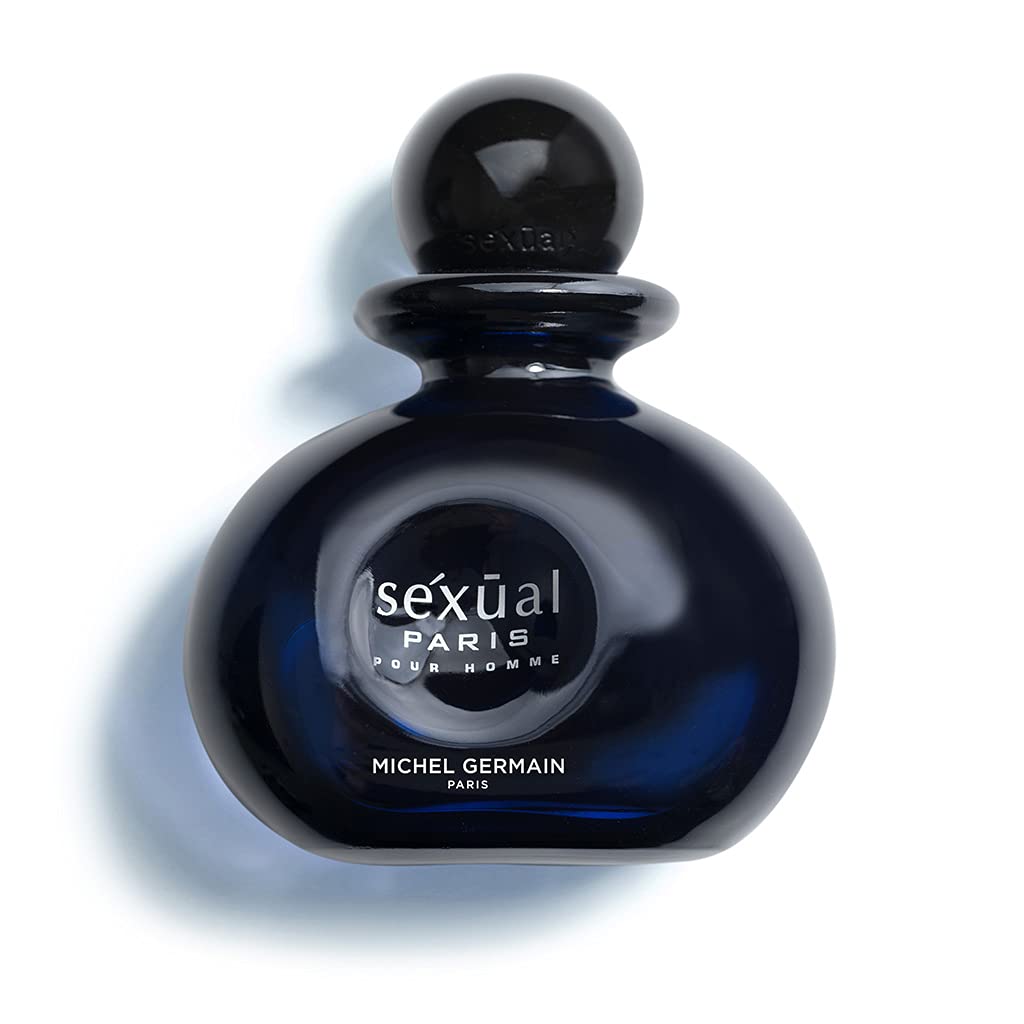 Michel Germain Sexual Paris Pour Homme Eau de Toilette Spray Cologne for Men - Cardamom, Chardonnay Mandarin & Sage Fragrance - Warm & Seductive Scent - Perfect Gift for Him - Date Night & Special Occasions Cologne