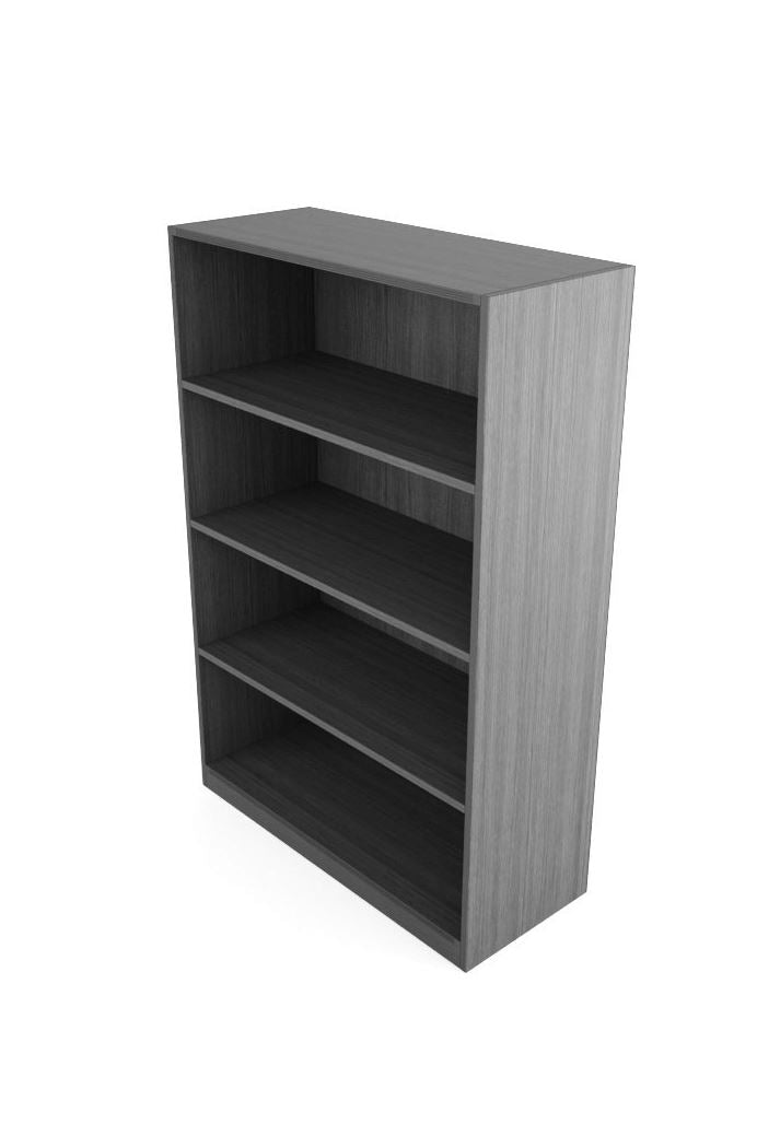 48-Inch Tall Wooden Bookcase - Modern Bookshelf for Home & Office Storage - Perfect for Living Room, Bedroom, or Study Organization