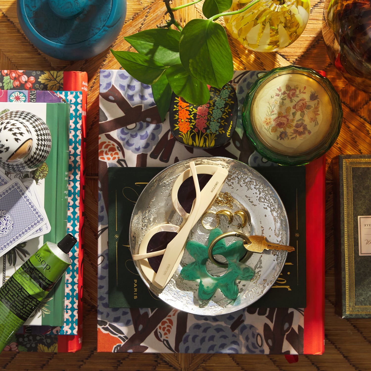 Whitney Key Ring - Stylish Forest Design Keychain for Home, Office & Travel - Perfect Gift for Friends & Family
